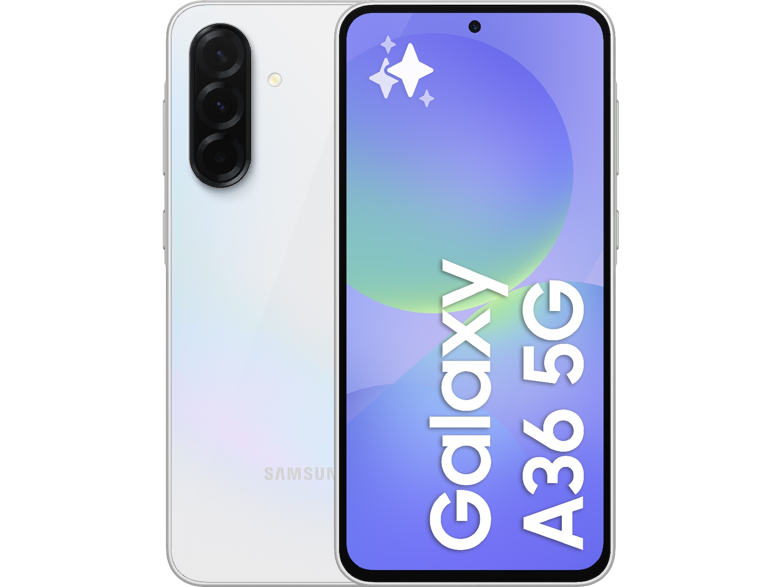 Samsung Galaxy A36 5G 128GB (awesome white) Mobiltelefoner
