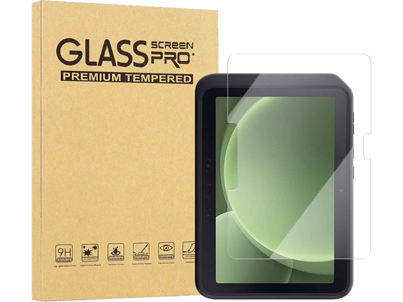 iiglo Galaxy Tab Active 5 Pro Skjermbeskytter Skjermbeskyttelse nettbrett