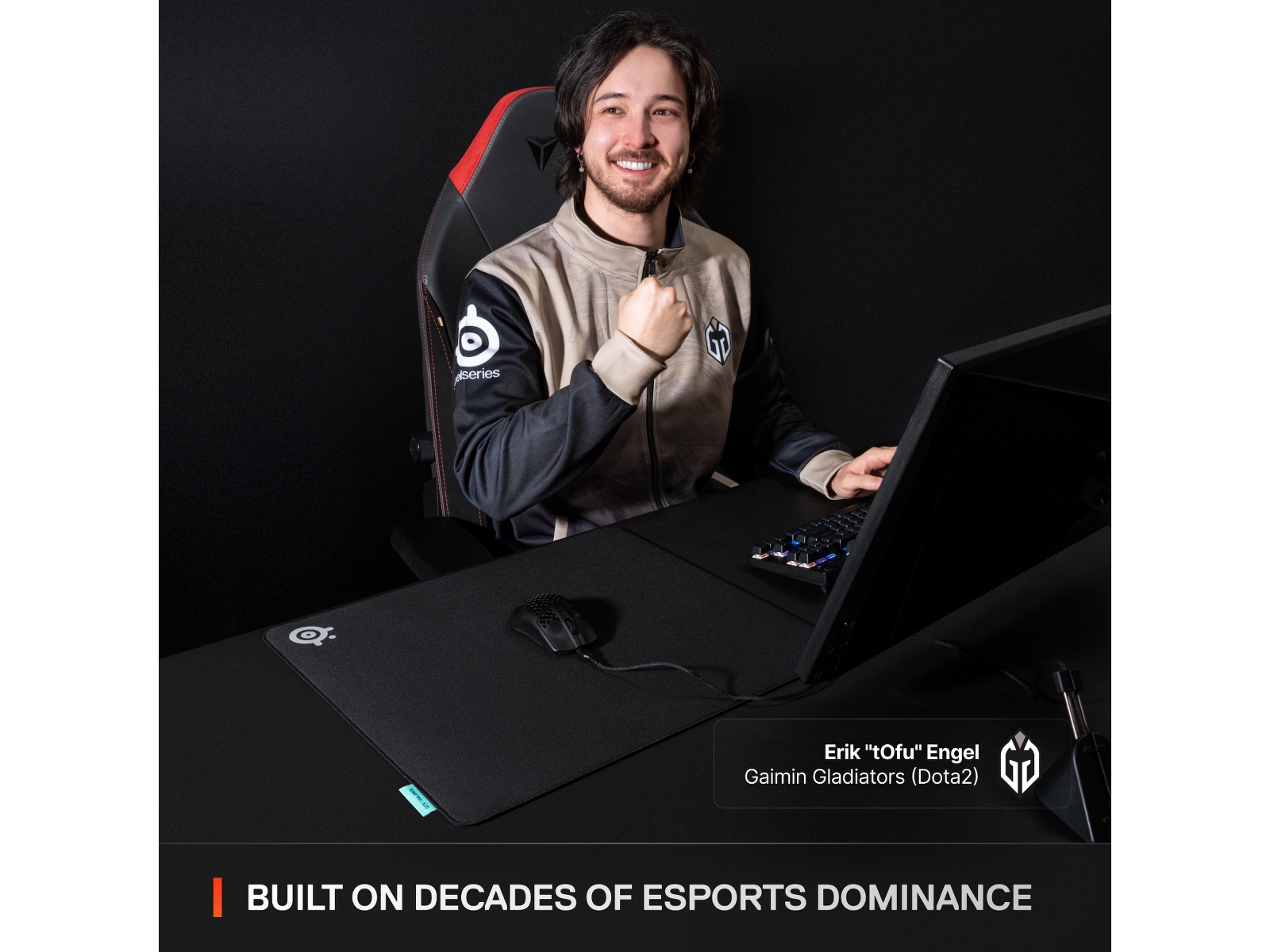 SteelSeries QcK Performance XL Balance gamingmusematte Gamingmusematte