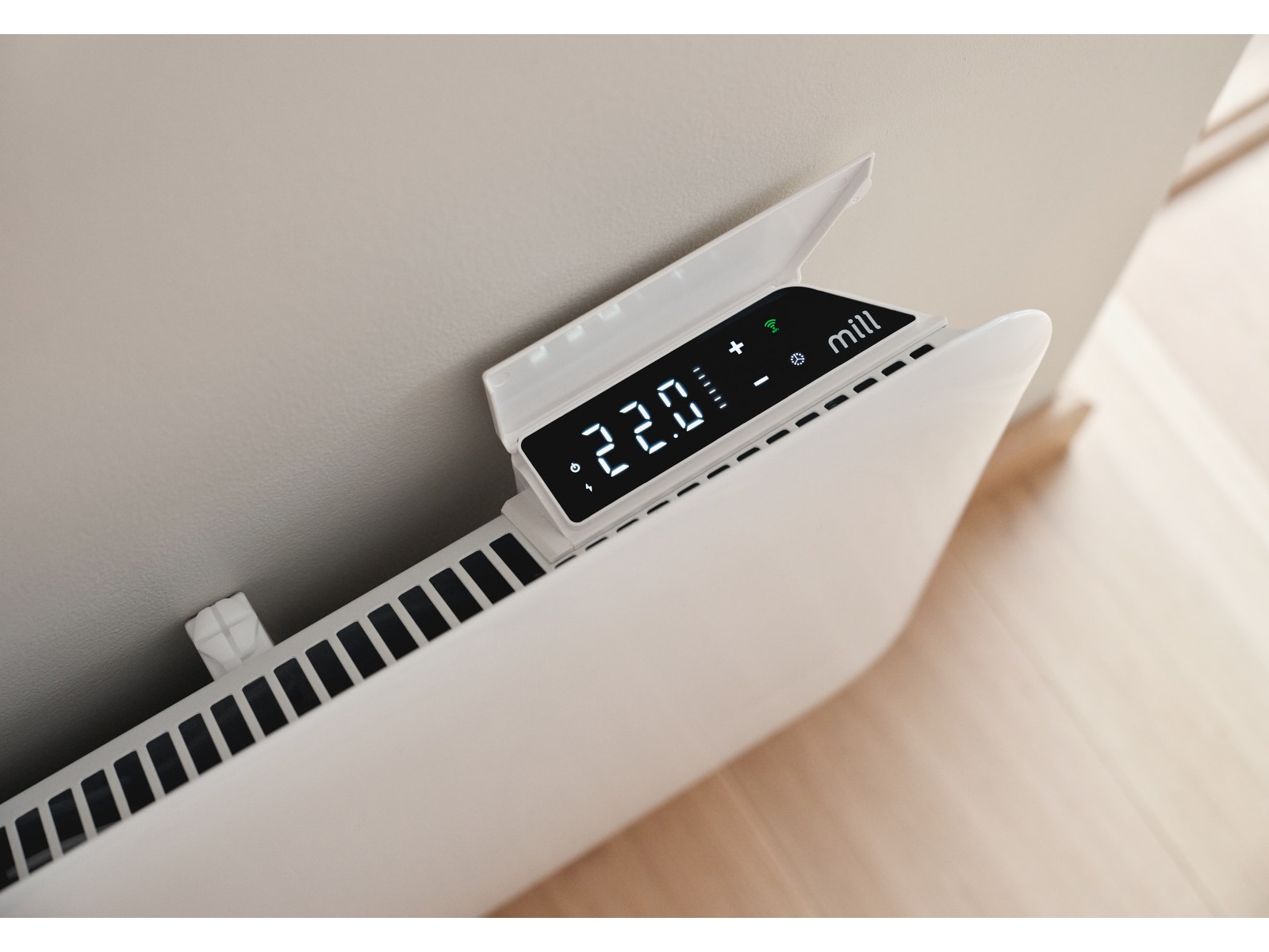 Mill Invisible Smart WiFi Gen 4 panellist 850W Panelovner