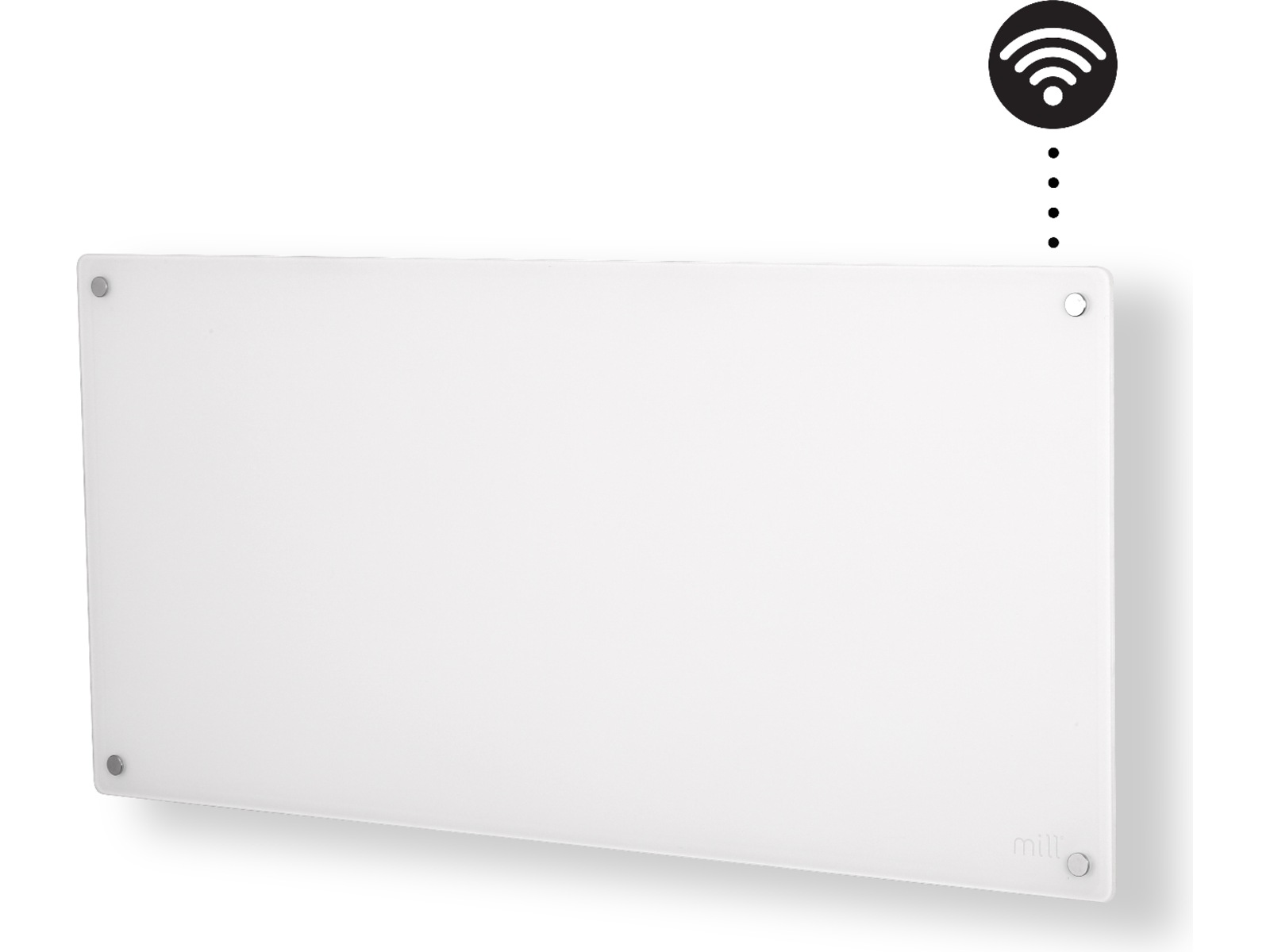 Mill Glass Smart WiFi Gen 4 panelovn 1000W Panelovner