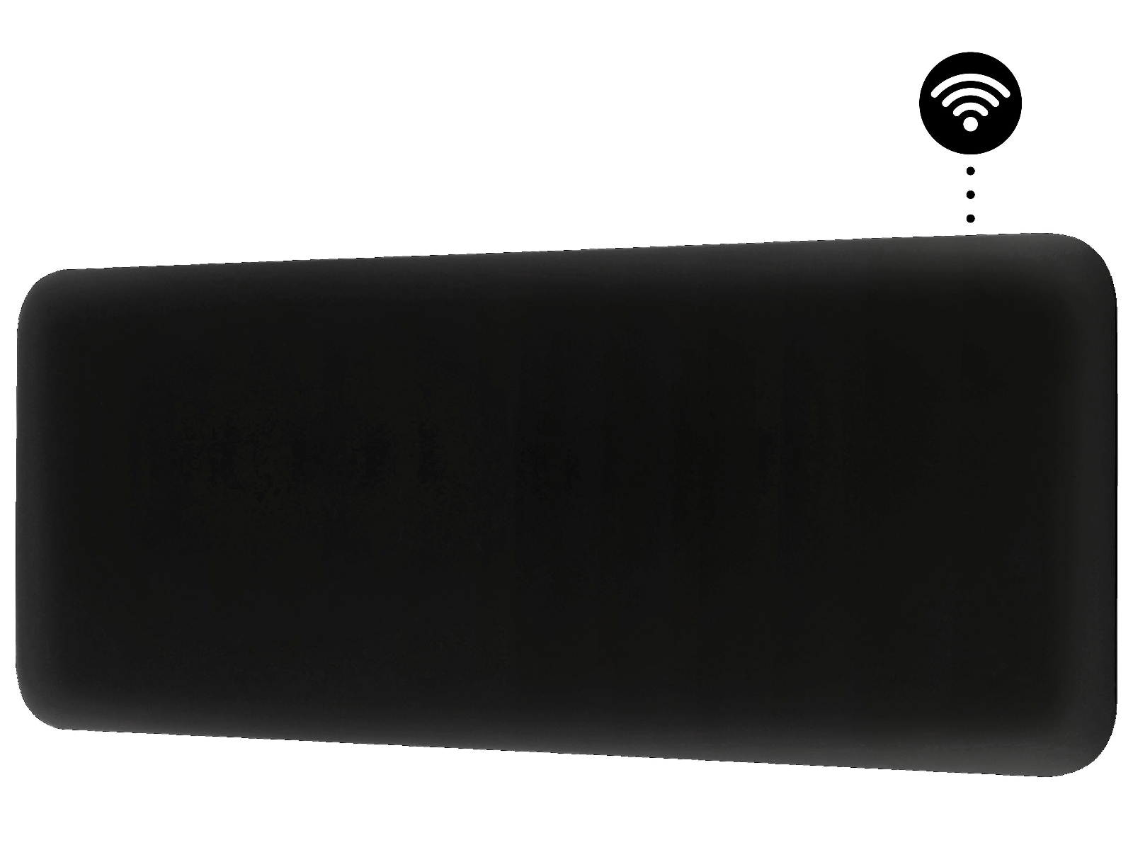 Mill Invisible Smart WiFi Gen 4 panelovn 1300W (sort) Panelovner