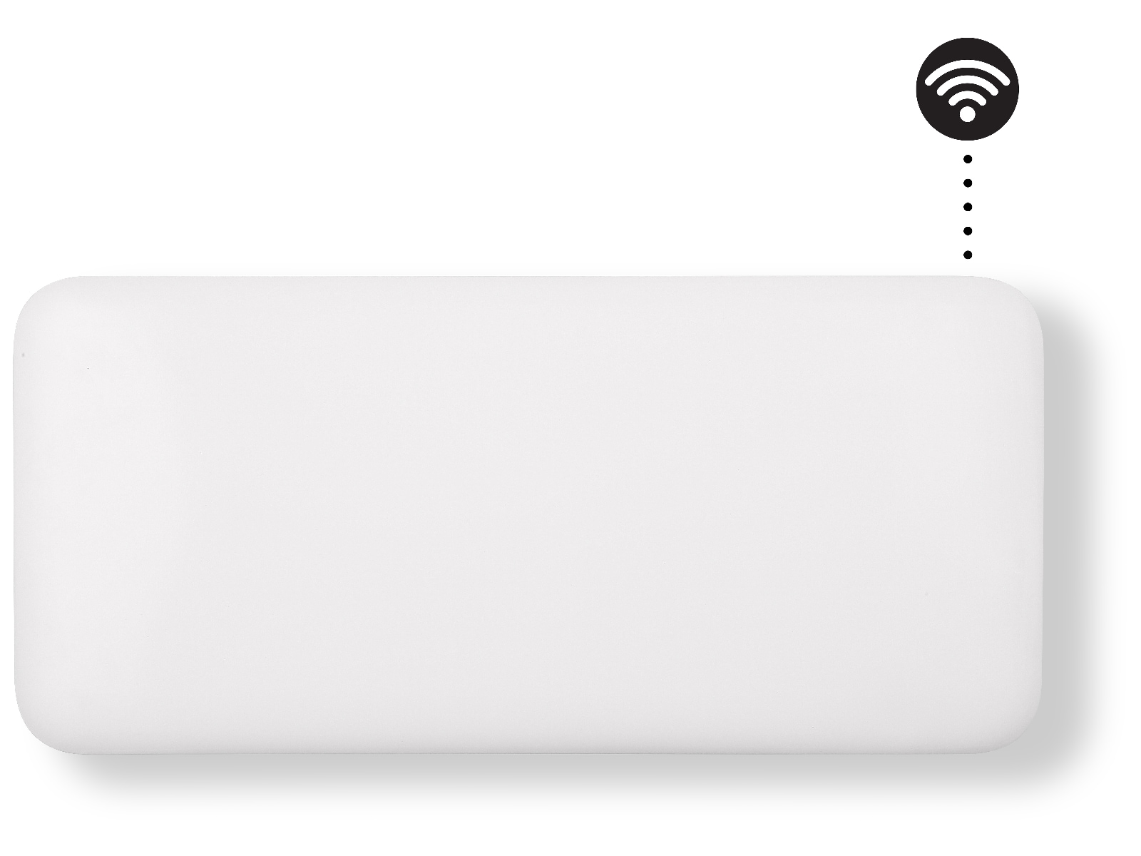 Mill Invisible Smart WiFi Gen 4 panelovn 1000W Panelovner