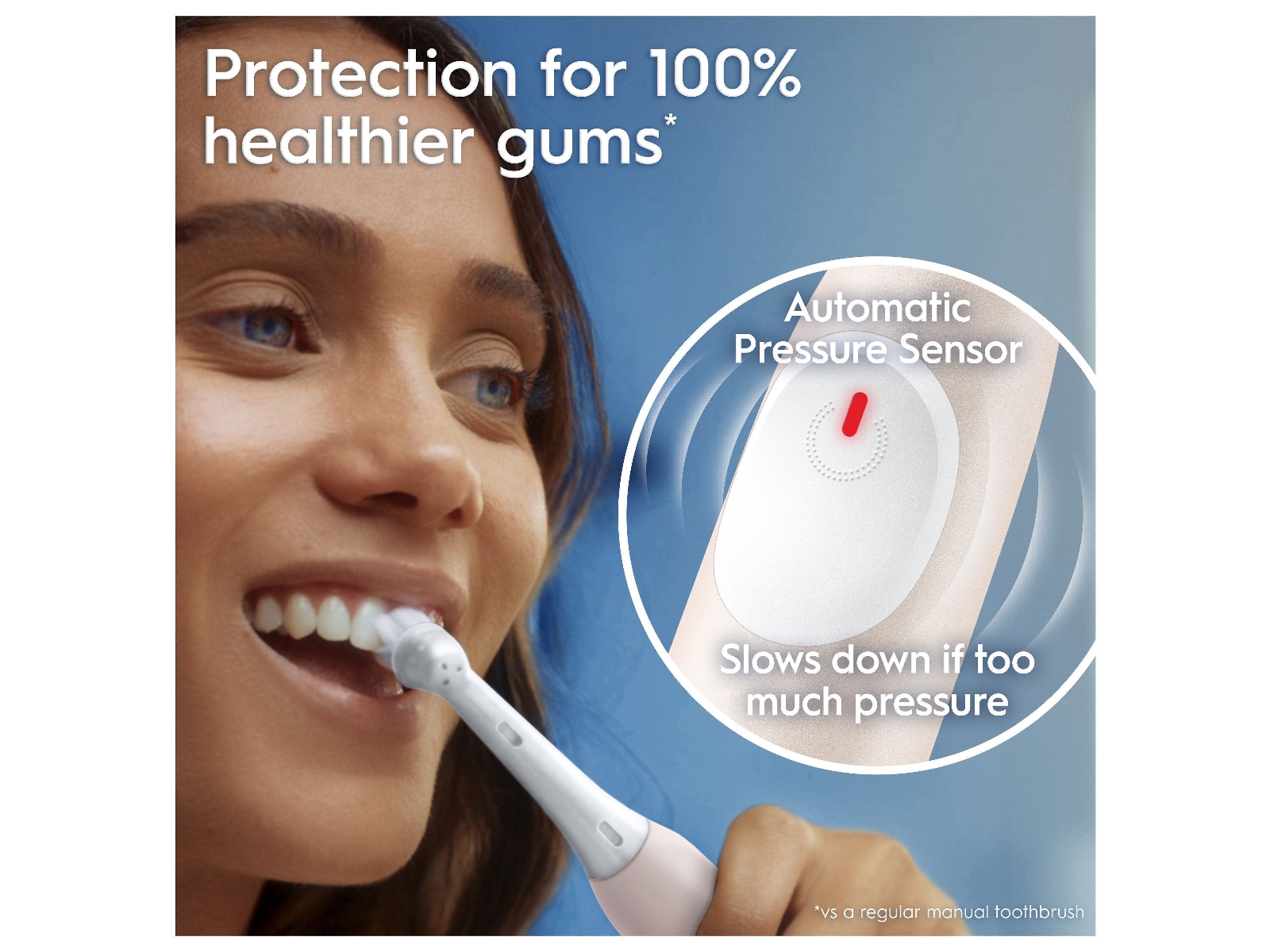 ORAL-B iO2 Series Elektrisk tannbørste (Calm Pink) Elektriske tannbørster