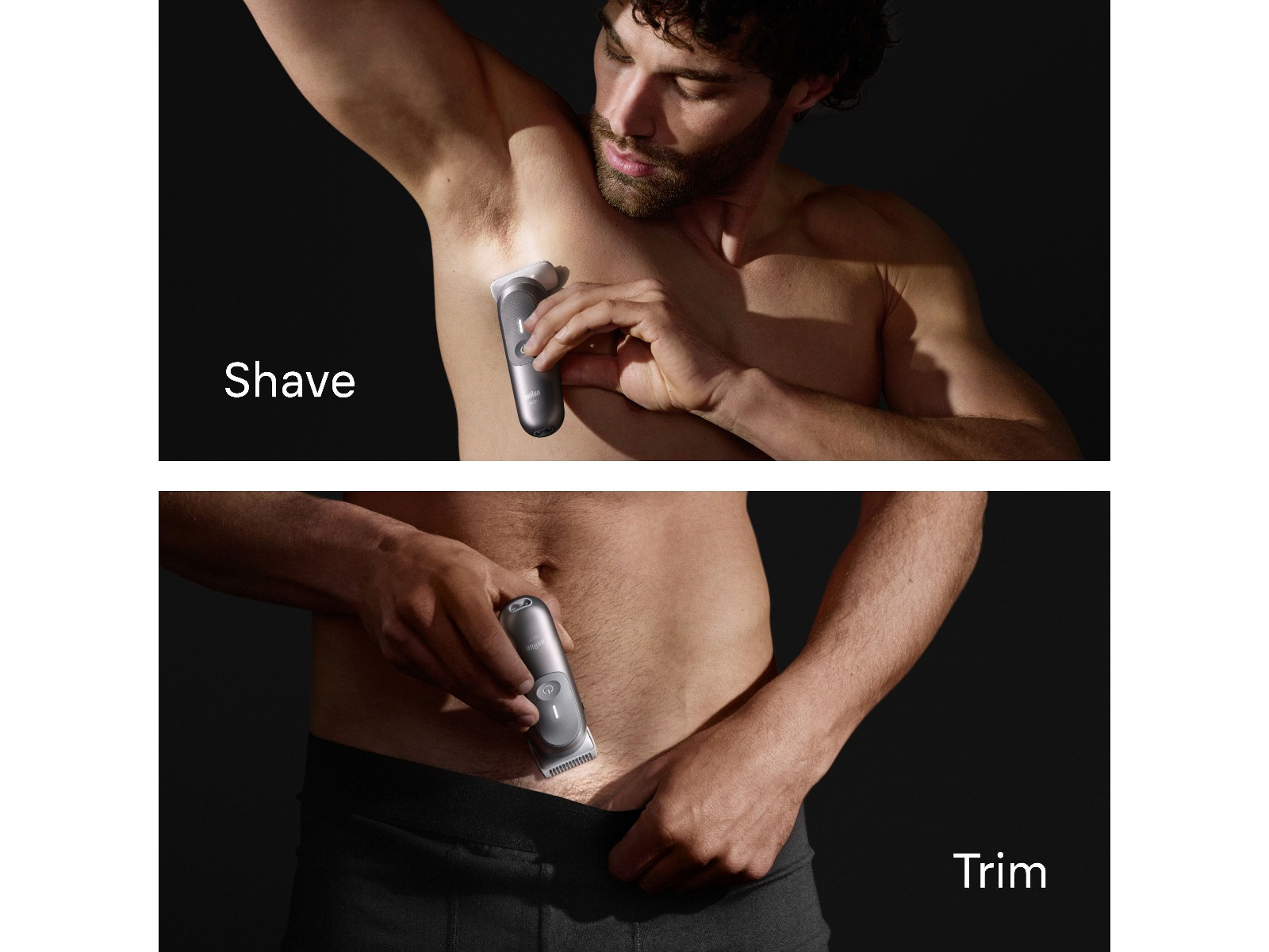 Braun Series 7 Kroppstrimmer (grå) Barbermaskiner