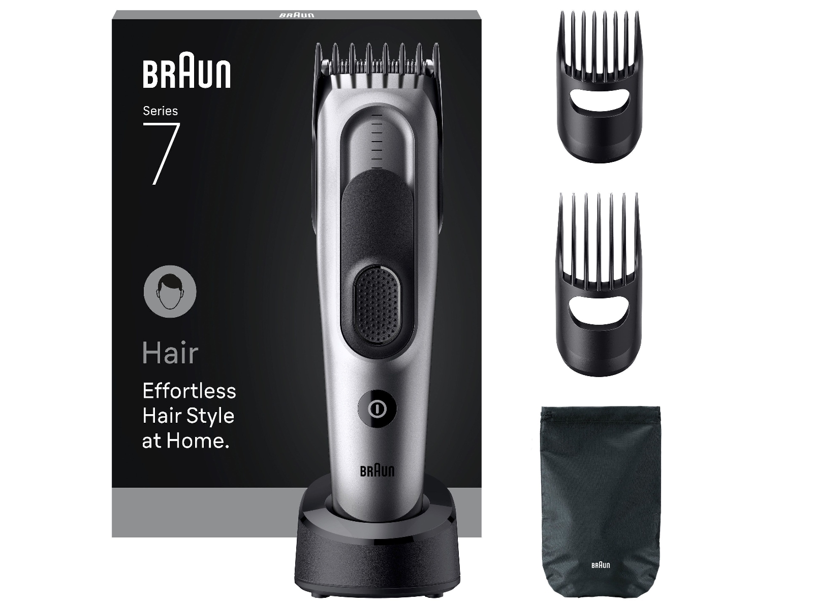Braun Series 7 Hårklipper (grå) Hårklippere