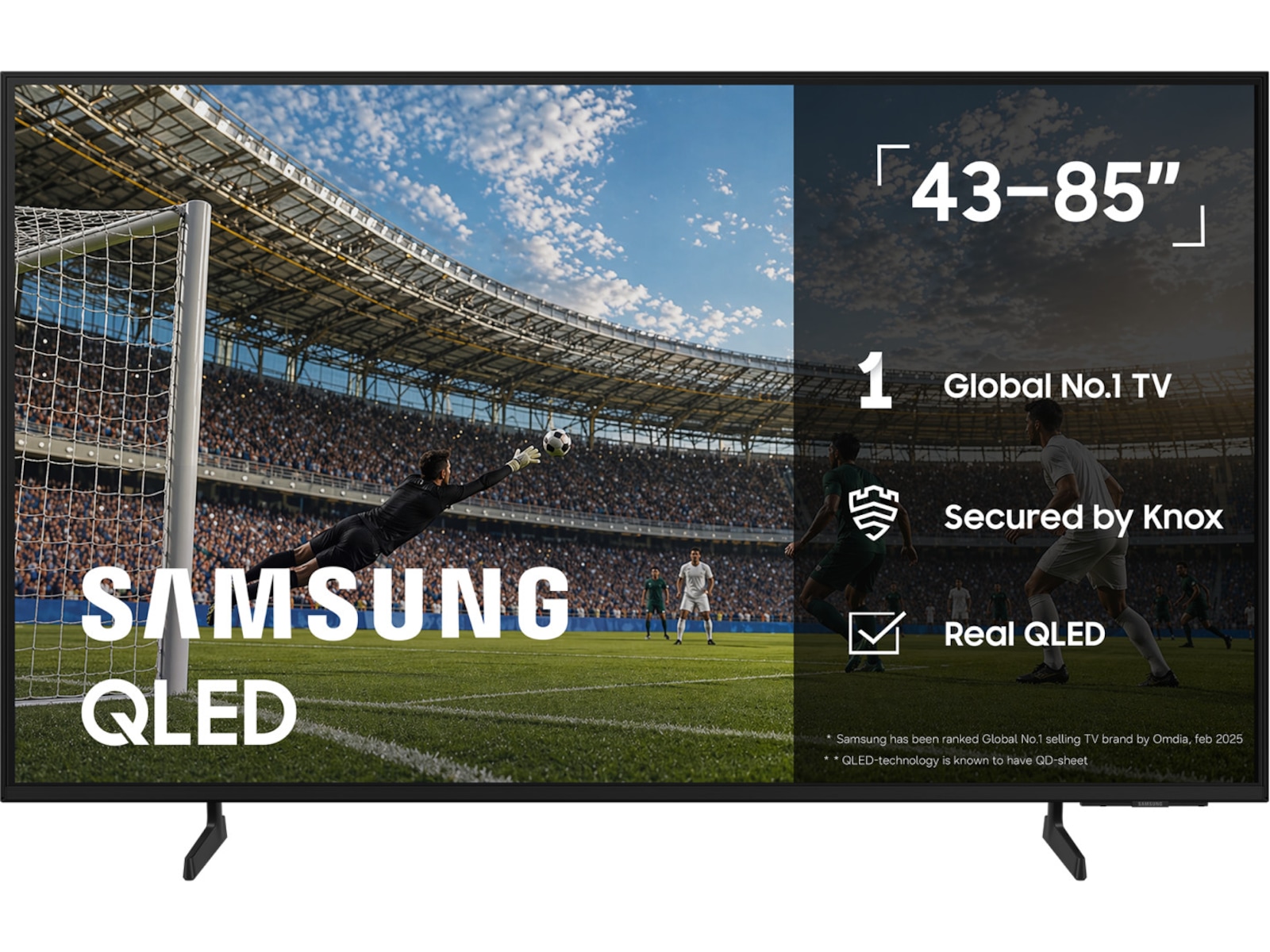 Samsung 50" Q7FA QLED 4K Smart TV (2025) 50 - 59 tommer TV