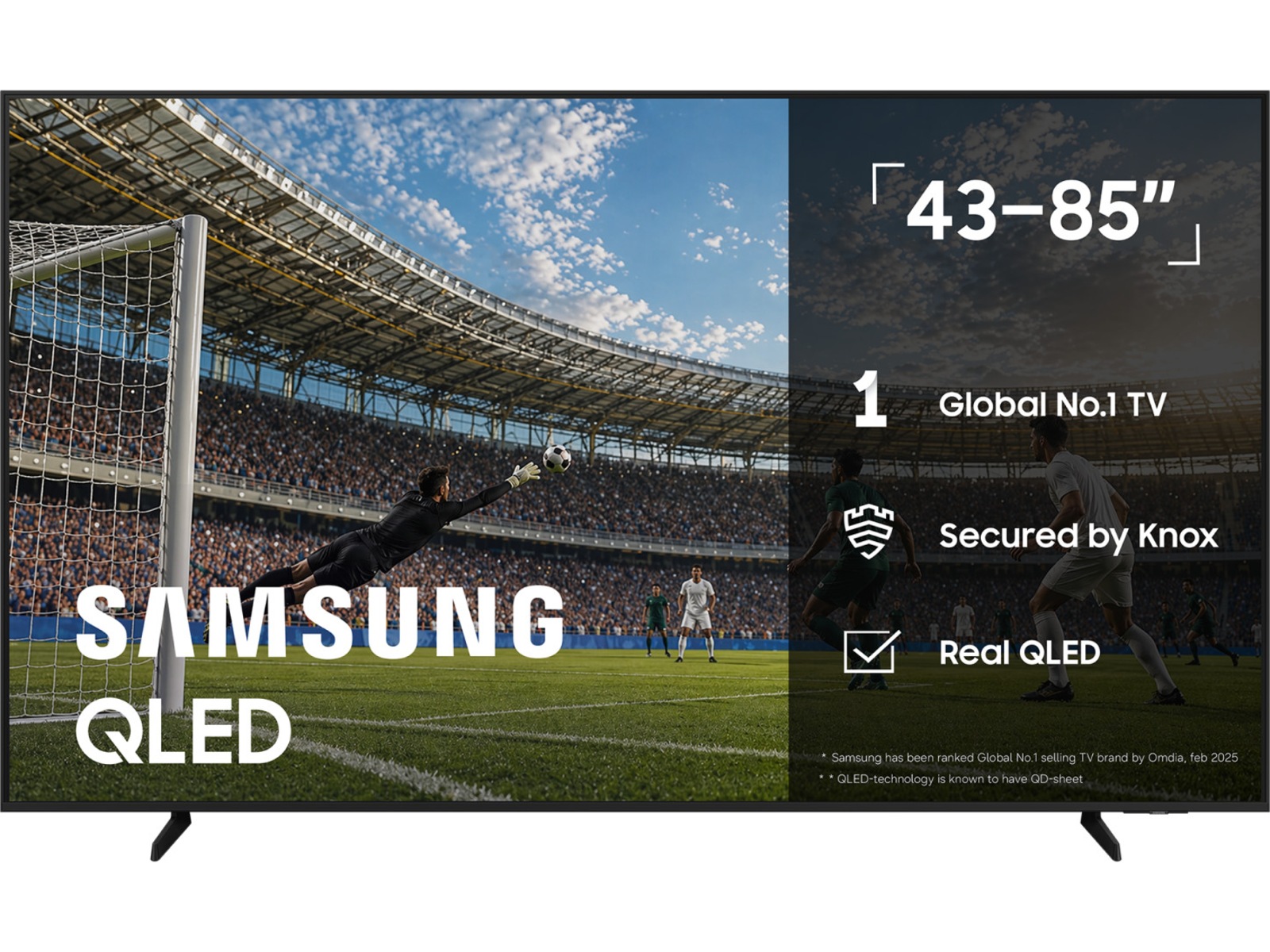 Samsung 75" Q7FA QLED 4K Smart TV (2025) 70 - 79 tommer TV