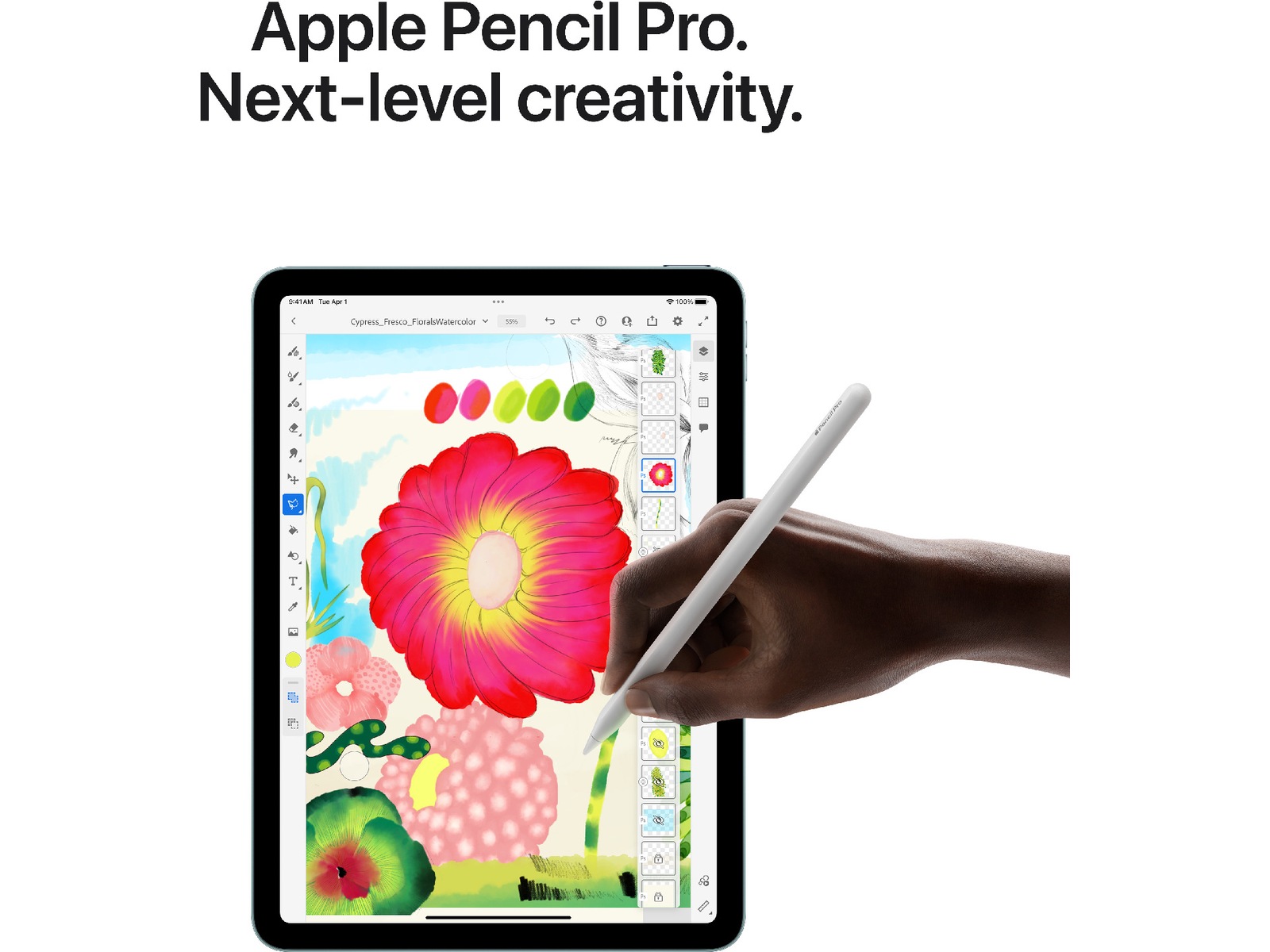 iPad Air 13" (2025) 128GB 5G (stjerneskinn) Nettbrett / iPad