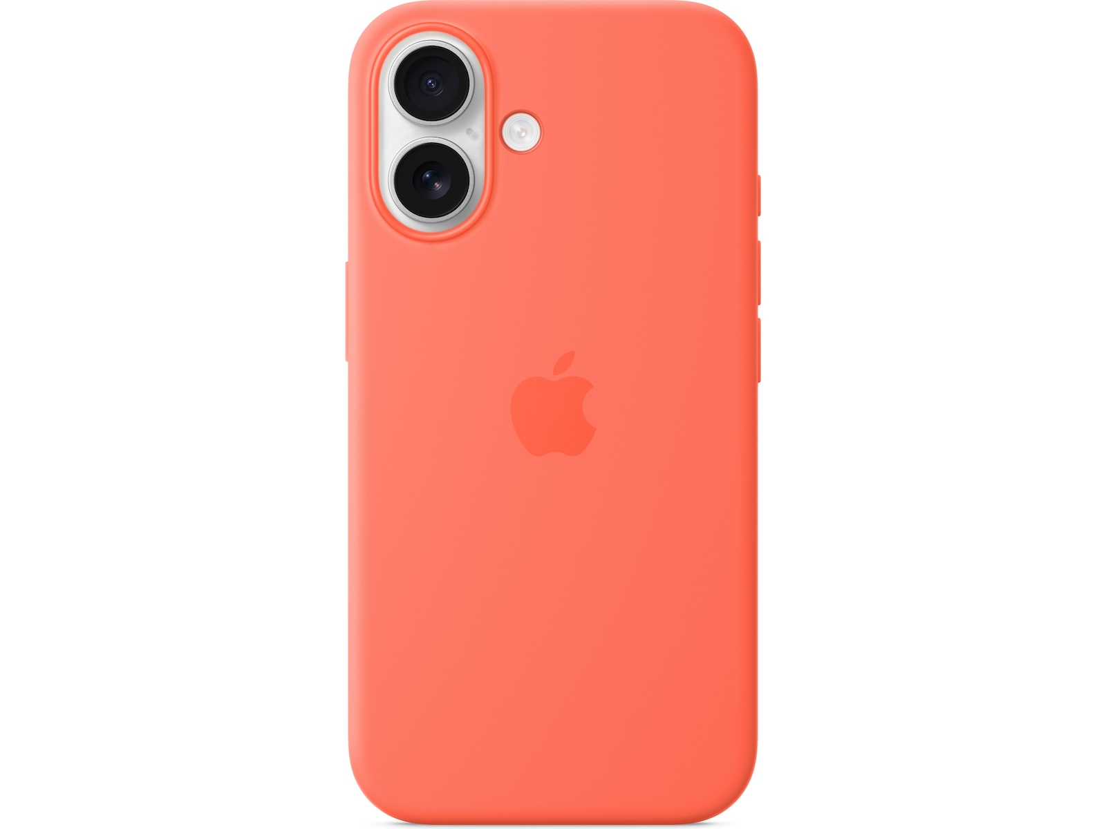 Apple iPhone 16 Silikondeksel (mandarin) Mobildeksel