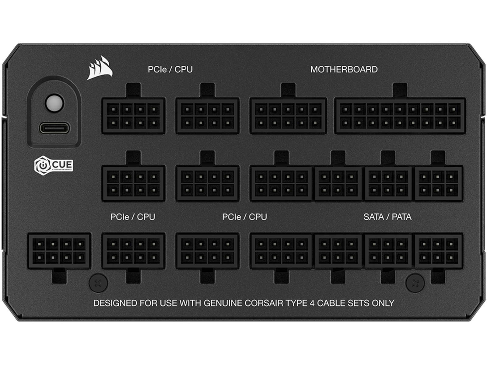 Corsair HXi Series HX1200i PSU (sort) Enheter