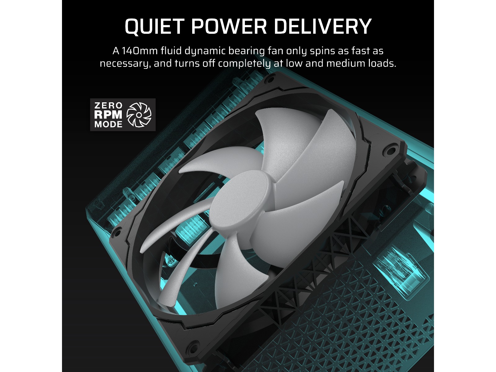 Corsair HXi Series HX1200i PSU (sort) Enheter