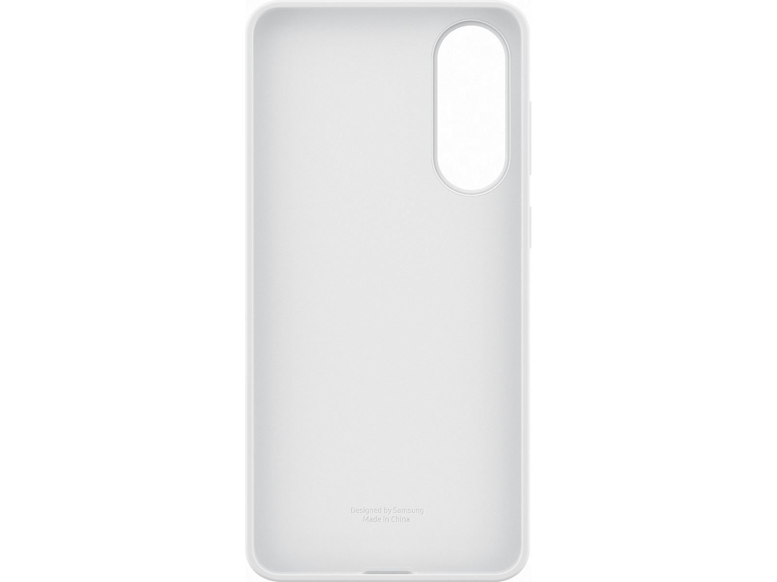 Samsung Galaxy S25 Edge Silikondeksel (lys grå) Mobildeksel