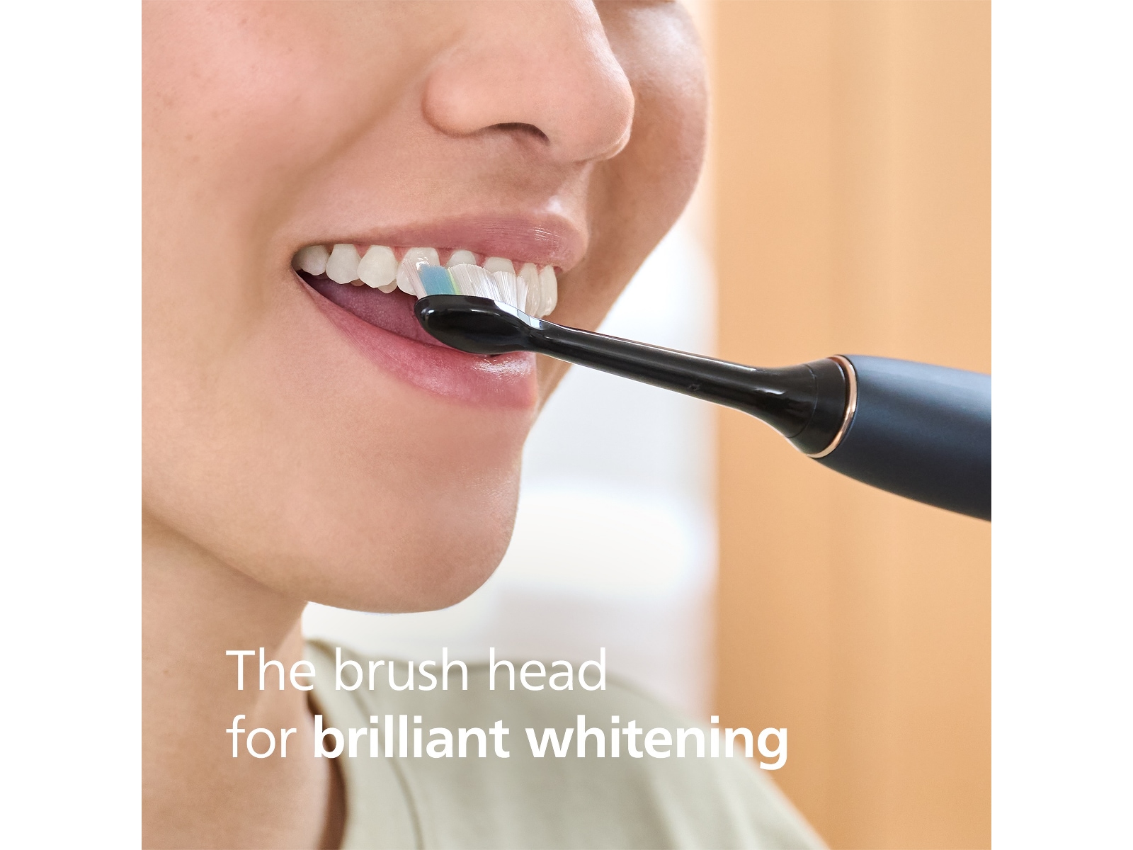 Philips Sonicare W2 Optimal White tannbørstehoder (4 pack, sort) Tannbørstehoder