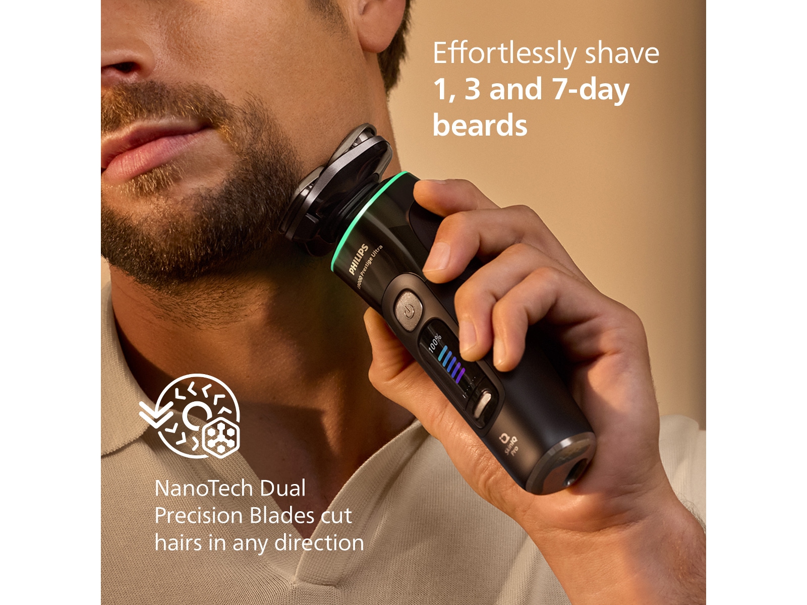 Philips i9000 Prestige Ultra Barbermaskin XP9400/31 Barbermaskiner