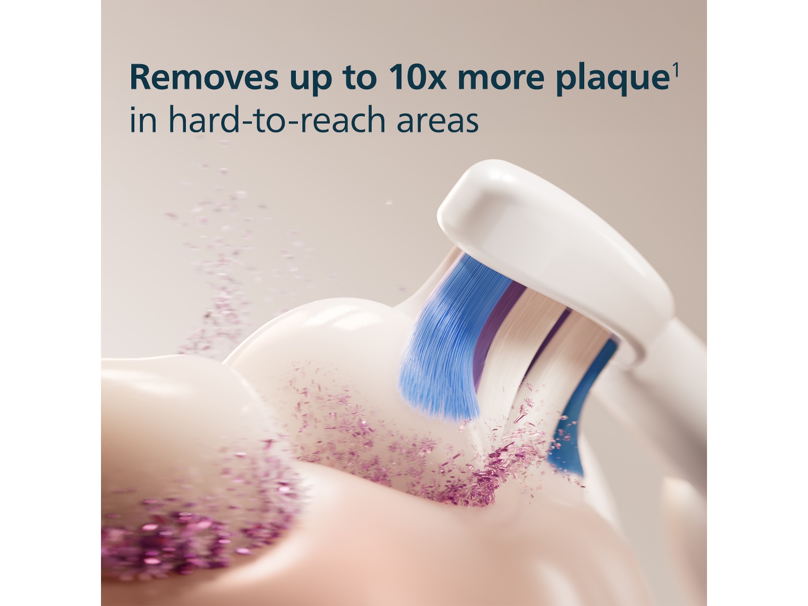 Philips Sonicare S2 Sensitive tannbørstehoder (4 pack, hvit) Tannbørstehoder