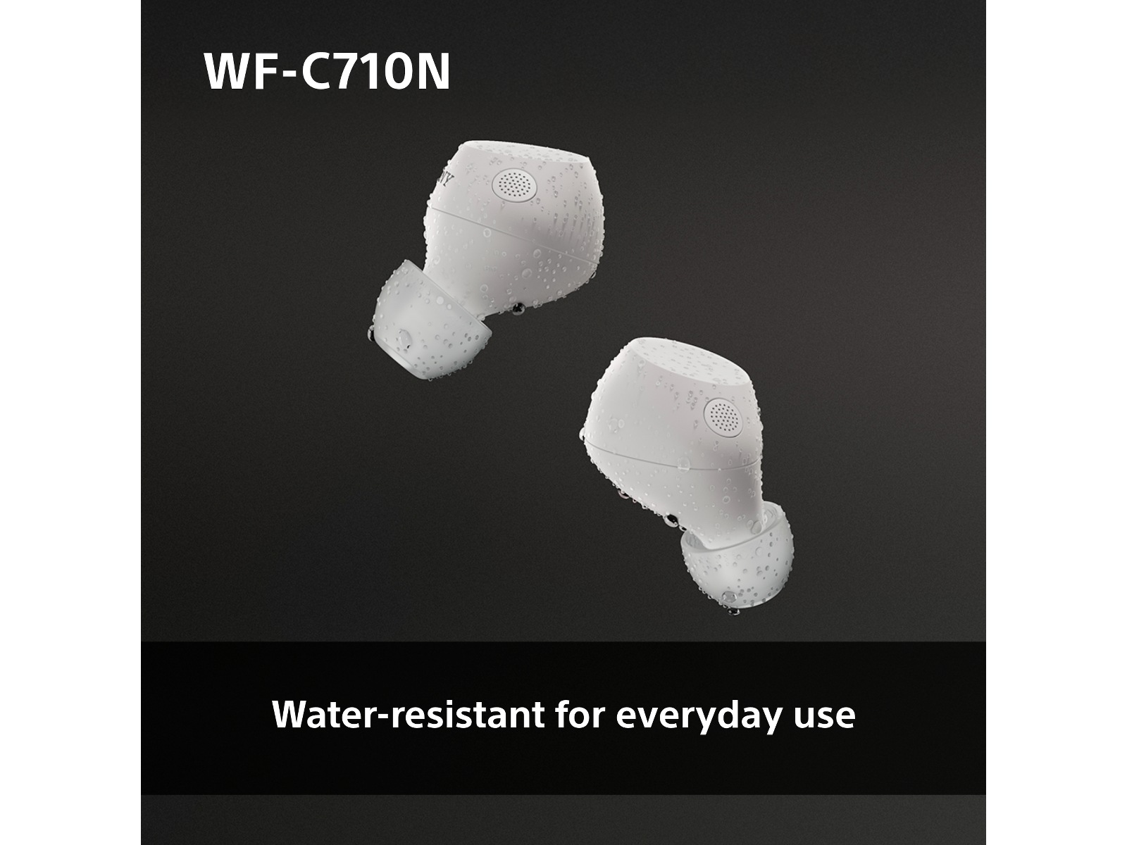 Sony WF-C710N Trådløse ørepropper, In-ear (hvit) Ørepropper