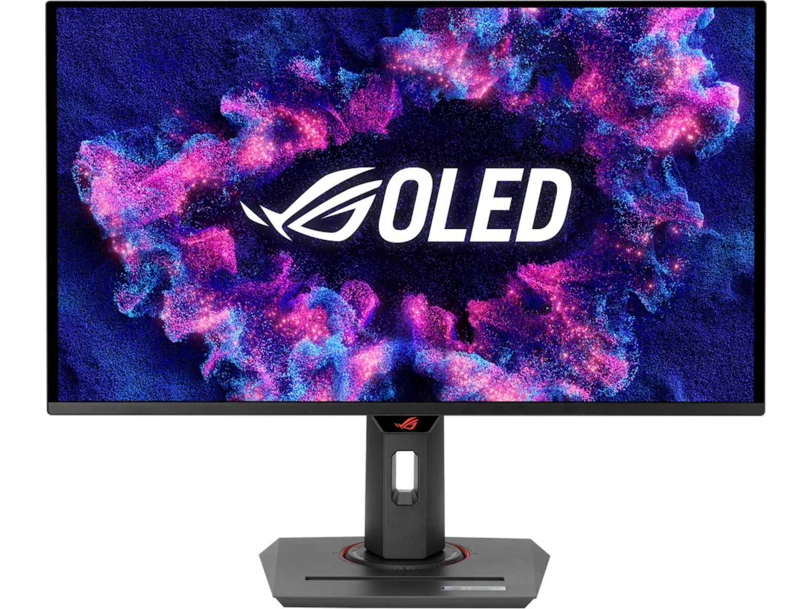 ASUS 27" 4K gamingskjerm ROG Strix XG27UCDMG 3840x2160 QD-OLED, 240hz, 0.03ms, 1.5m:1, HDR400, HDMI/DP/USB-C(90w)