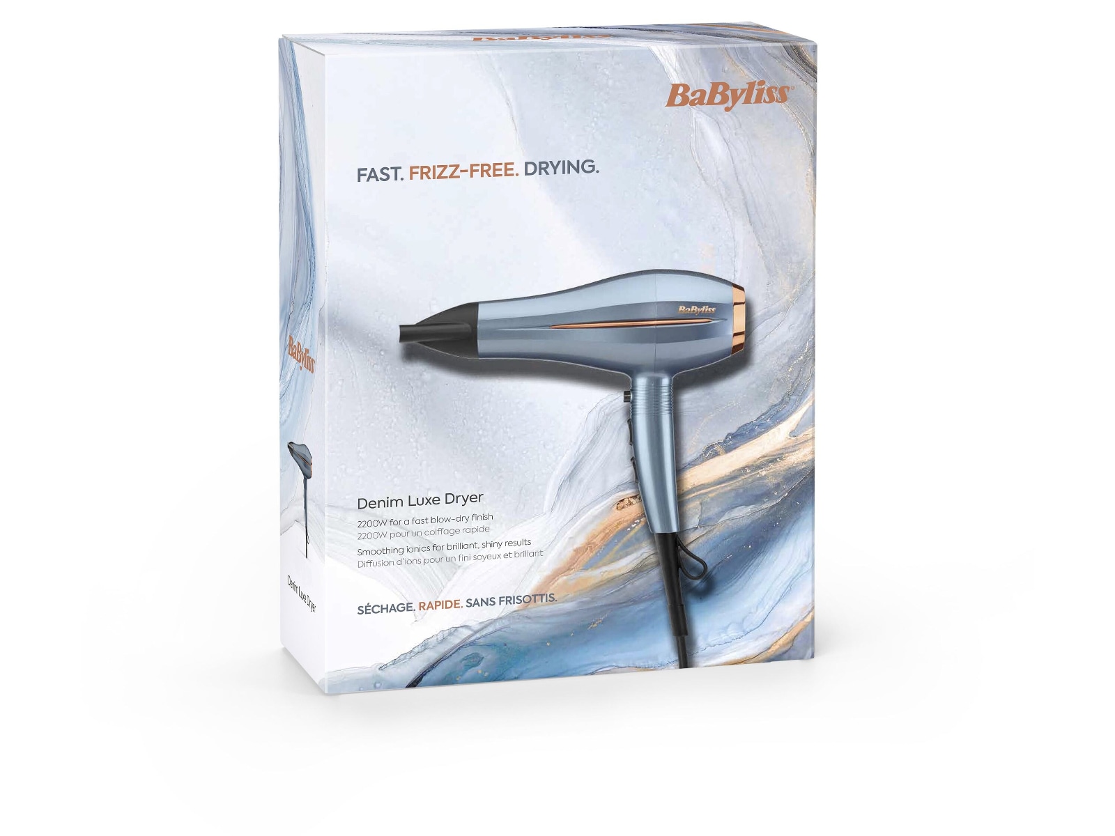 BaByliss Denim Luxe Hårtørker Hårpleie & styling