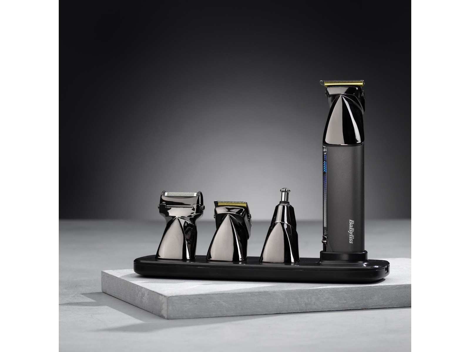 BaByliss Super X Metal 15-in-1 trådløs mutlitrimmer (sort) Hårklippere