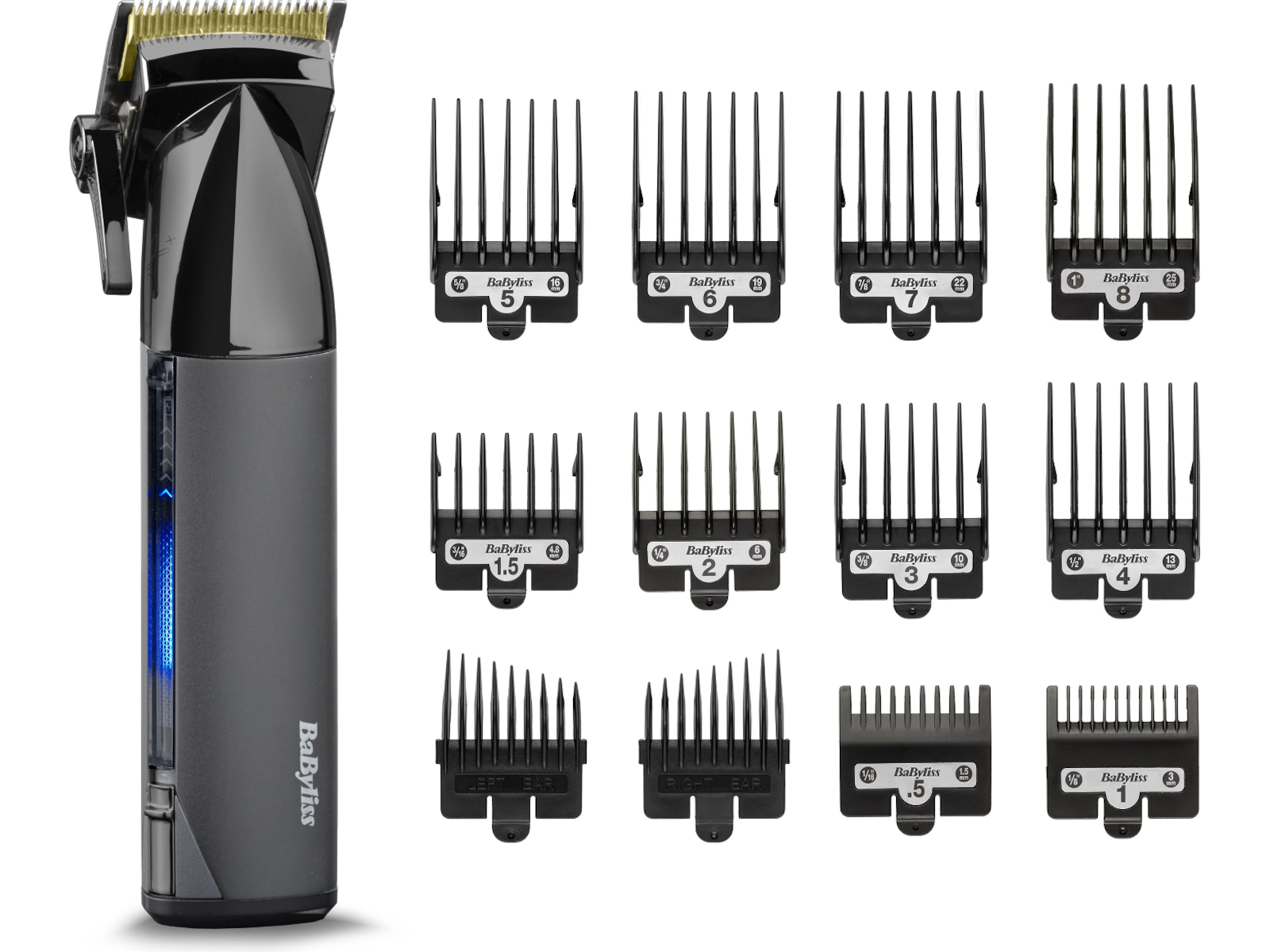 BaByliss Super X Metal Hårklipper (sort) Hårklippere
