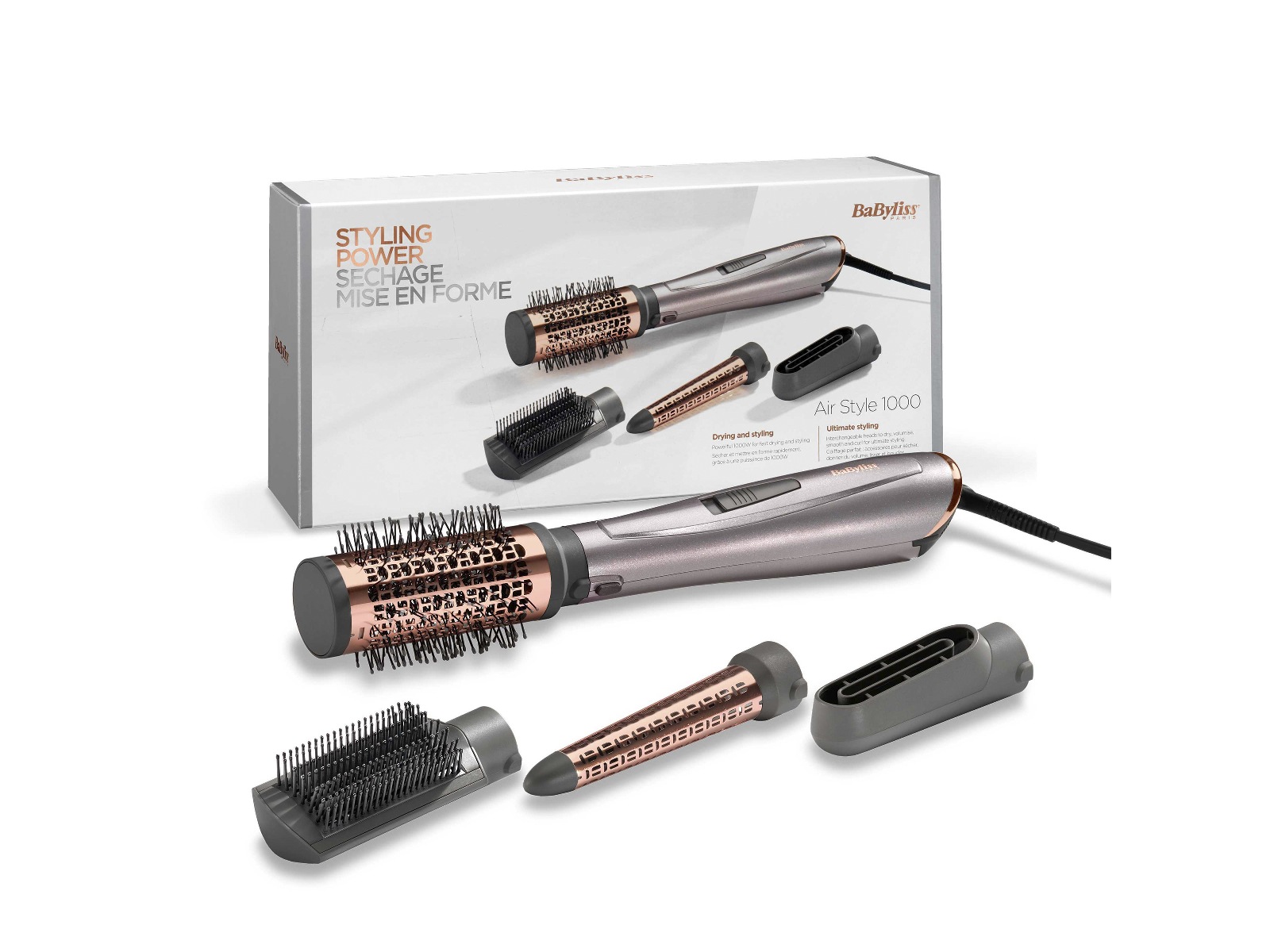 BaByliss Air Style 1000 Varmluftsbørste Hårpleie & styling