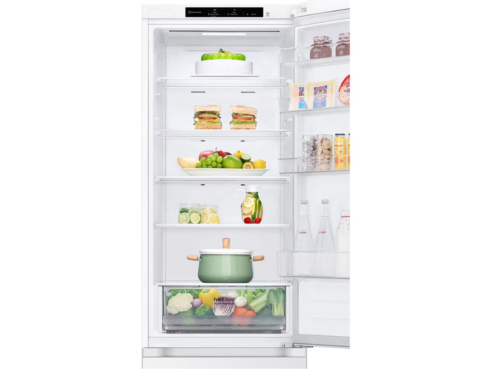 LG GBV22L0ESW Kombiskap (hvit) Kombiskap