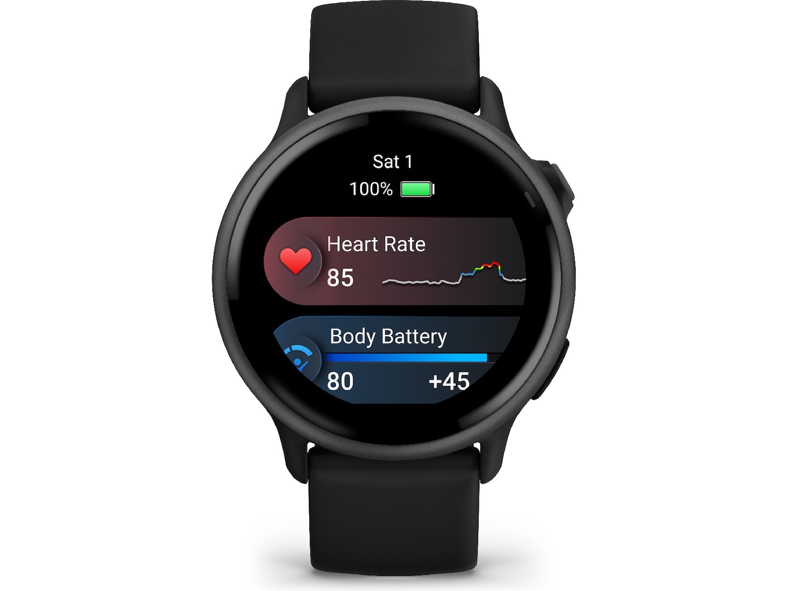 Garmin Vivoactive 6 AMOLED 42mm GPS (black/slate) Smartklokker