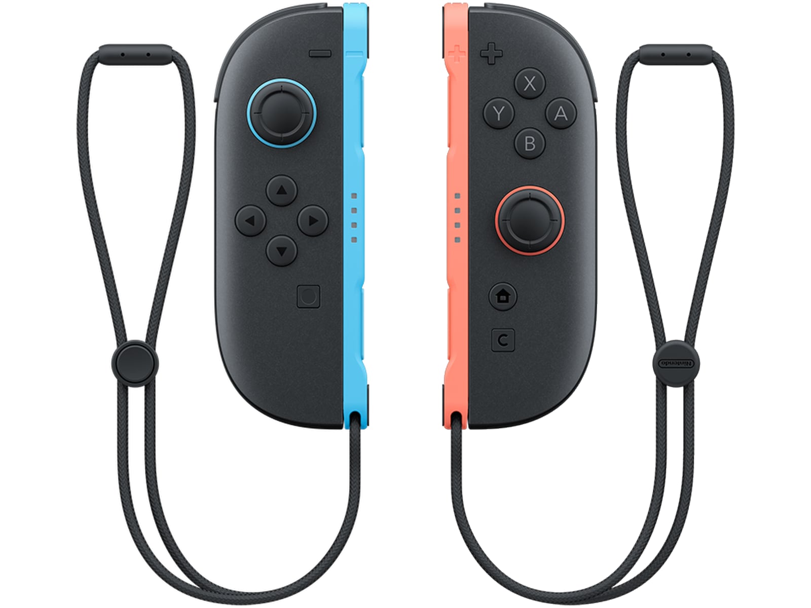 Nintendo Switch 2 Joy-Con 2 Controller (Light Blue/Light Red) Tilbehør til spillkonsoller