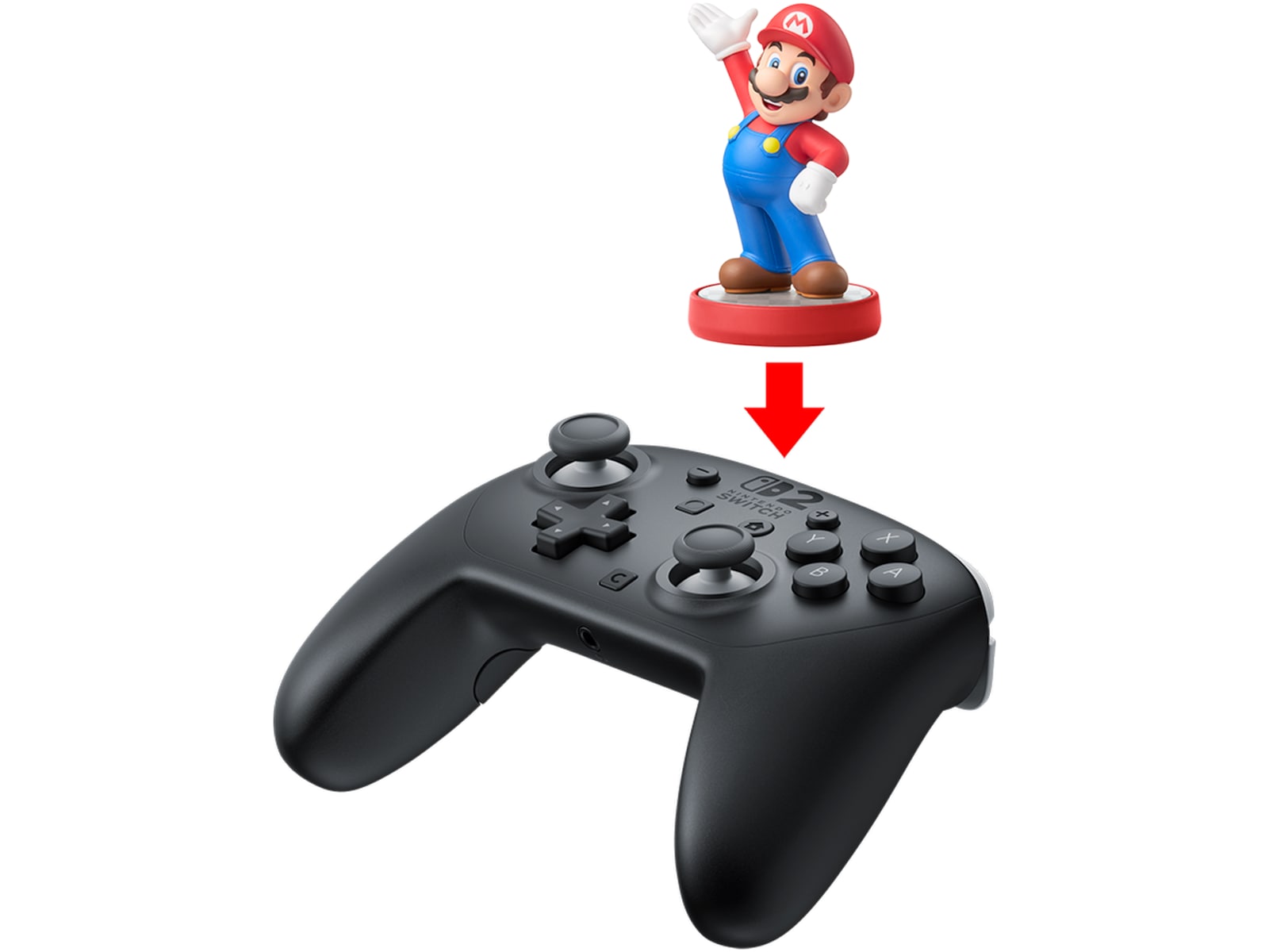 Nintendo Switch 2 Pro Controller Tilbehør til spillkonsoller