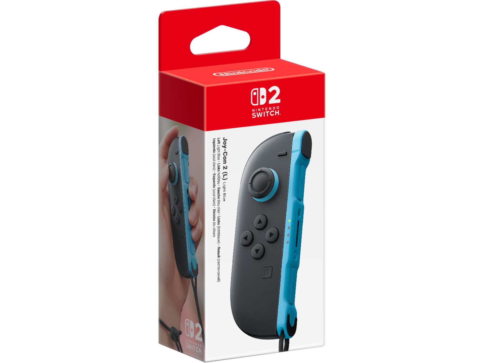 Nintendo Switch 2 Joy-Con 2 Left (light blue) Tilbehør til spillkonsoller