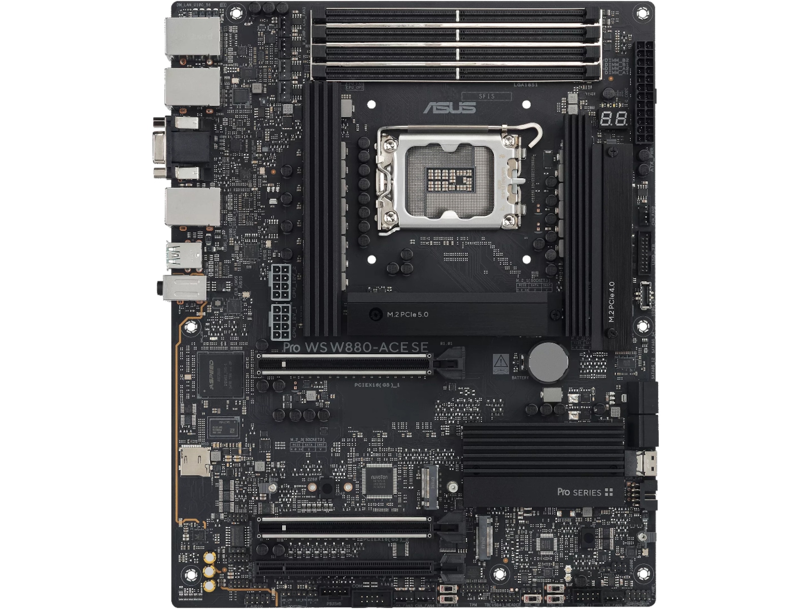 ASUS Pro WS W880-ACE SE Hovedkort Intel Socket