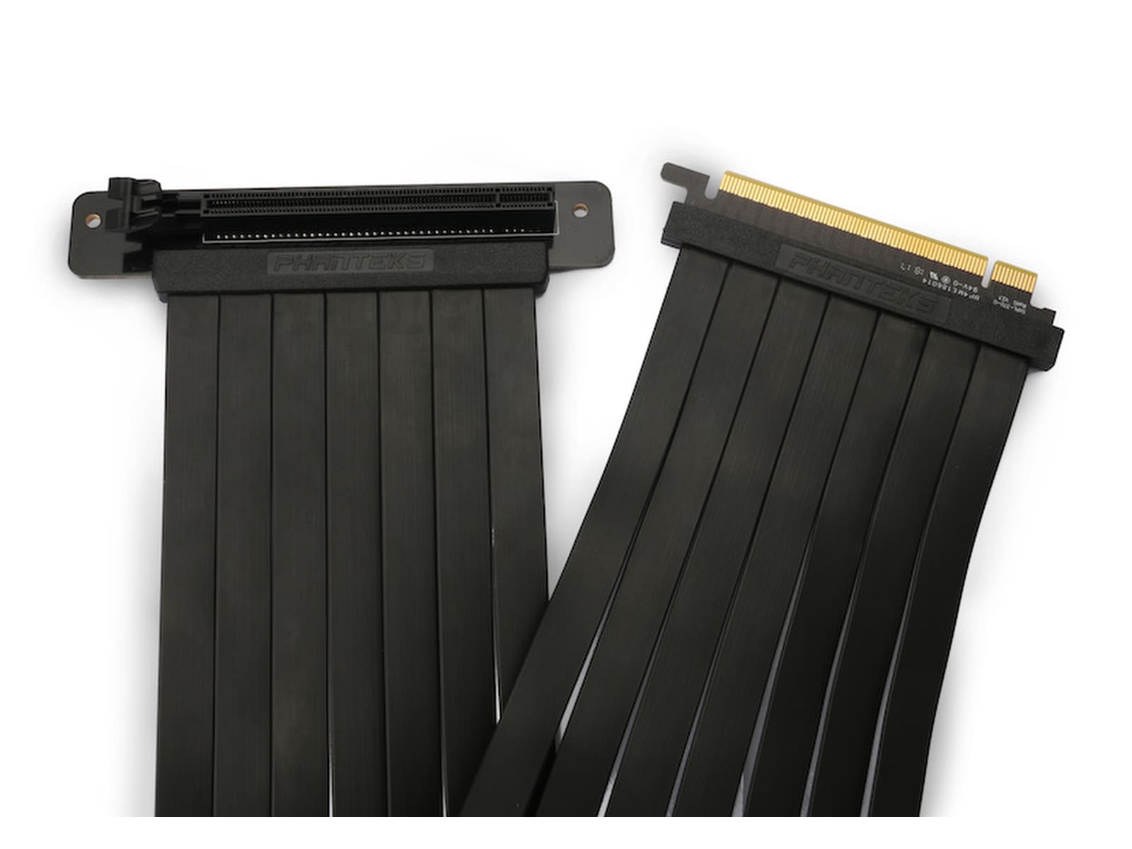 Phanteks Flatline Riser Cable 90° Adapter (sort) Tilbehør