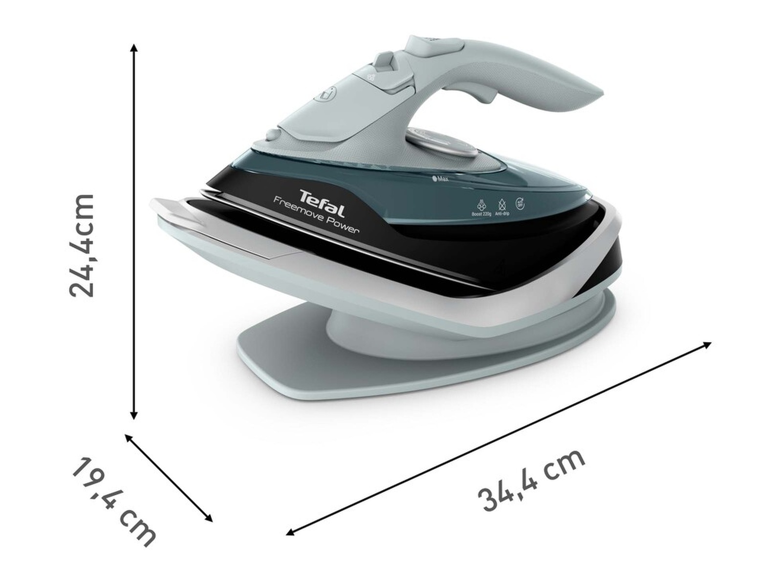 Tefal Freemove Power trådløst strykejern Strykejern