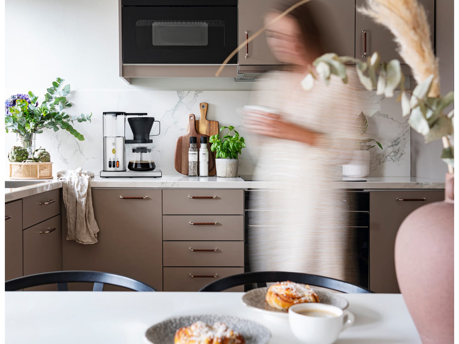 OBH Nordica Blooming Aroma 2426 Kaffetrakter (sølv) Kaffetraktere