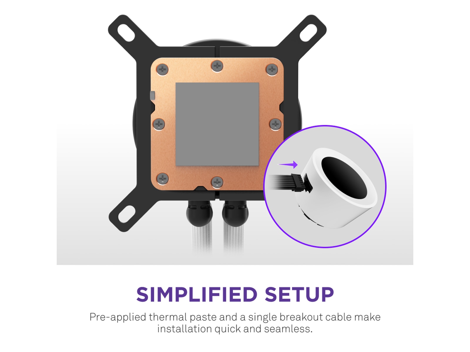 NZXT Kraken Plus 360 RGB Kjøler (hvit) CPU - Vannkjøling