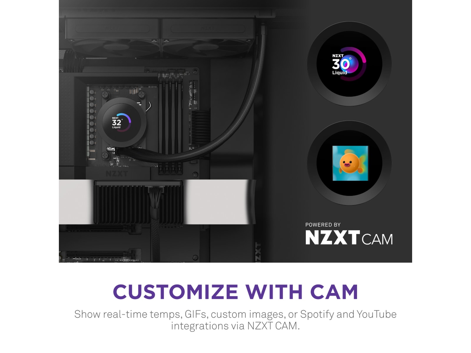 NZXT Kraken Plus 240 Kjøler (sort) CPU - Vannkjøling