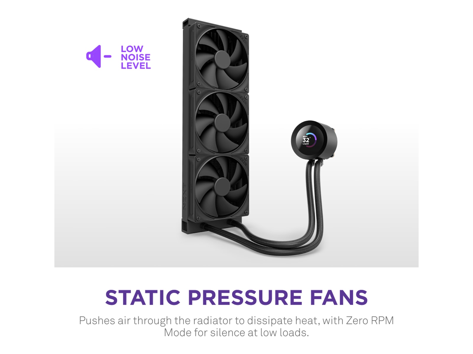 NZXT Kraken Plus 360 Kjøler (sort) CPU - Vannkjøling