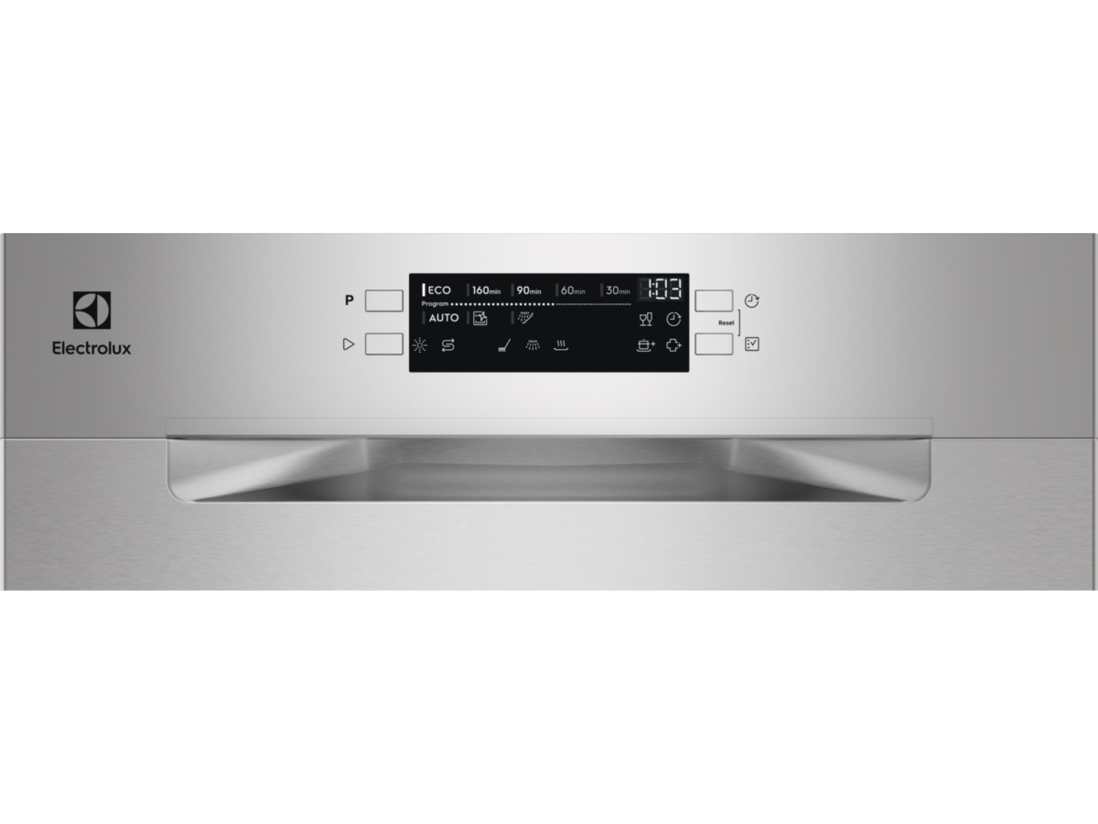 Electrolux 600 SatelliteClean oppvaskmaskin (stål) Underbygd oppvaskmaskin