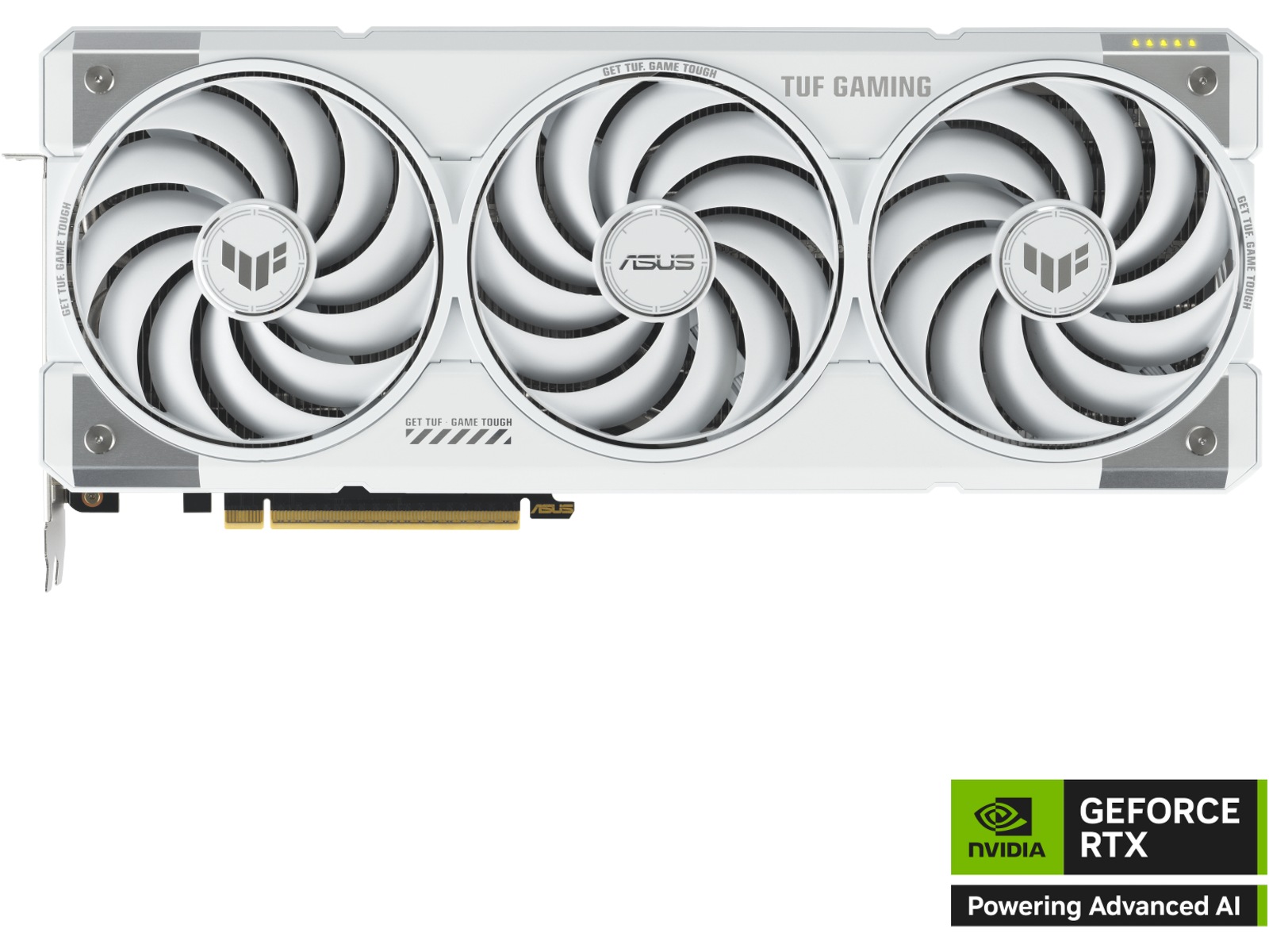 Asus TUF Gaming GeForce RTX 5070 Ti OC (hvit) Skjermkort