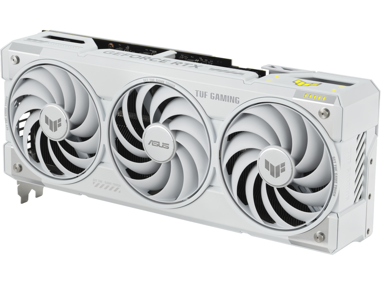 Asus TUF Gaming GeForce RTX 5070 Ti OC (hvit) Skjermkort