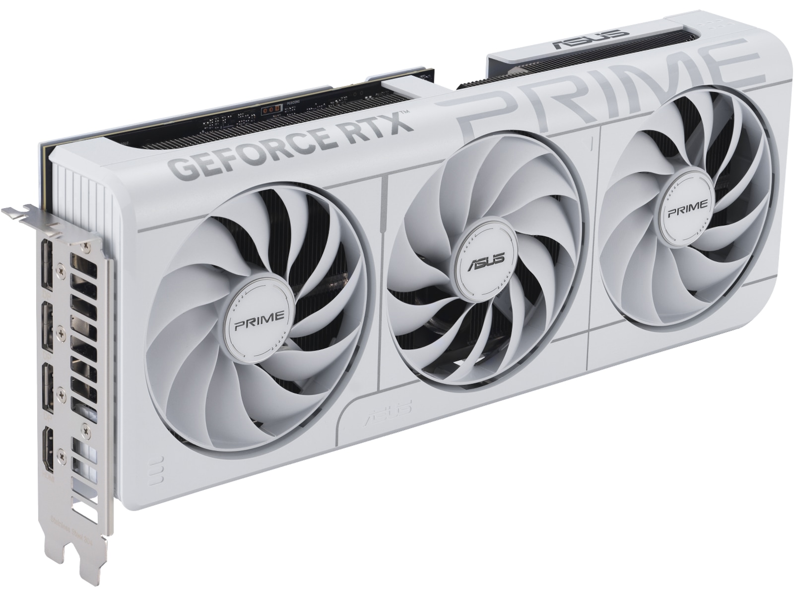 Asus Prime GeForce RTX 5070 OC (hvit) Skjermkort