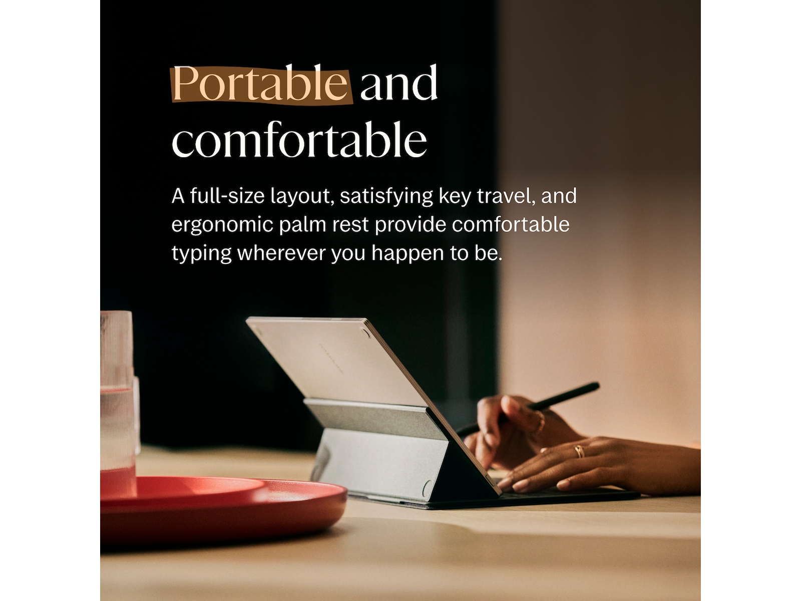 reMarkable Paper Pro Type Folio tastaturdeksel (basalt) Tilbehør til digitale notatblokker