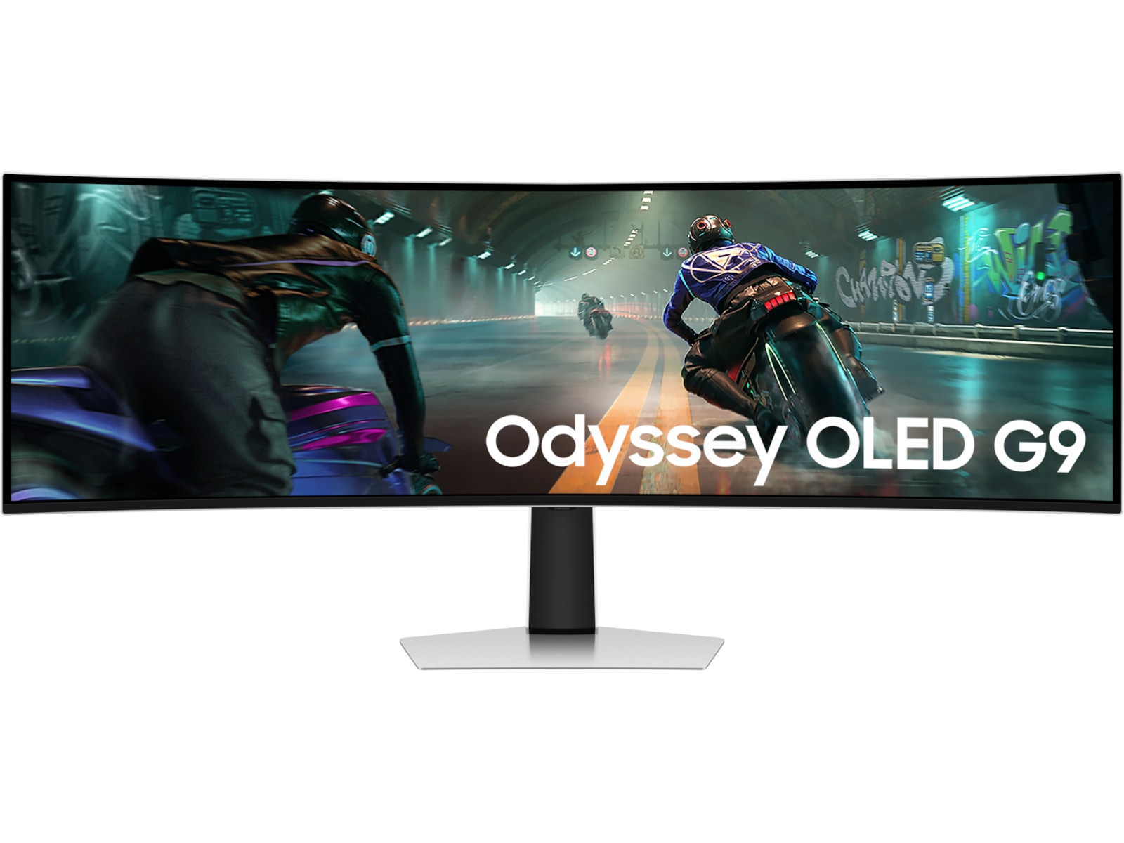 Samsung 49" Odyssey G9 curved gamingskjerm 49DG912 -B-Grade Demo skjermer