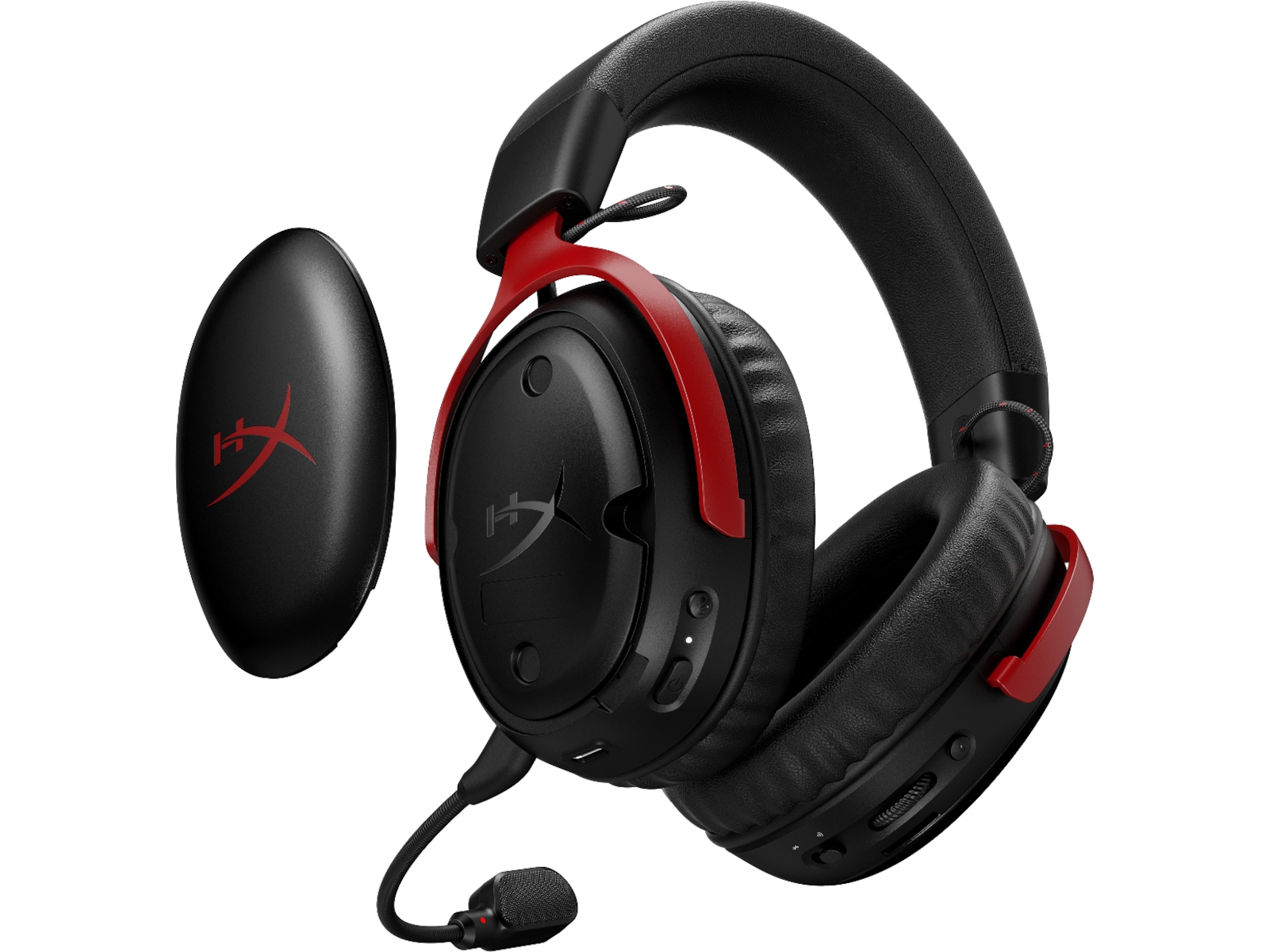 HyperX Cloud III S Trådløst Gaming Headset (rød) Gamingheadset