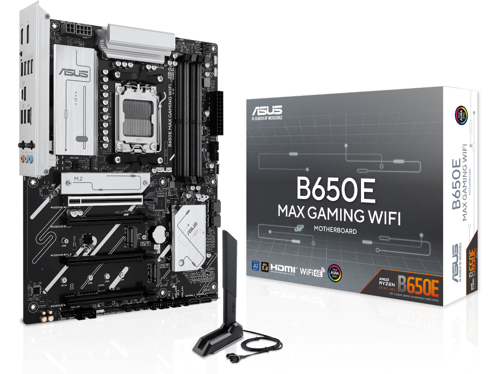 Asus B650E MAX GAMING WIFI Hovedkort AMD Socket