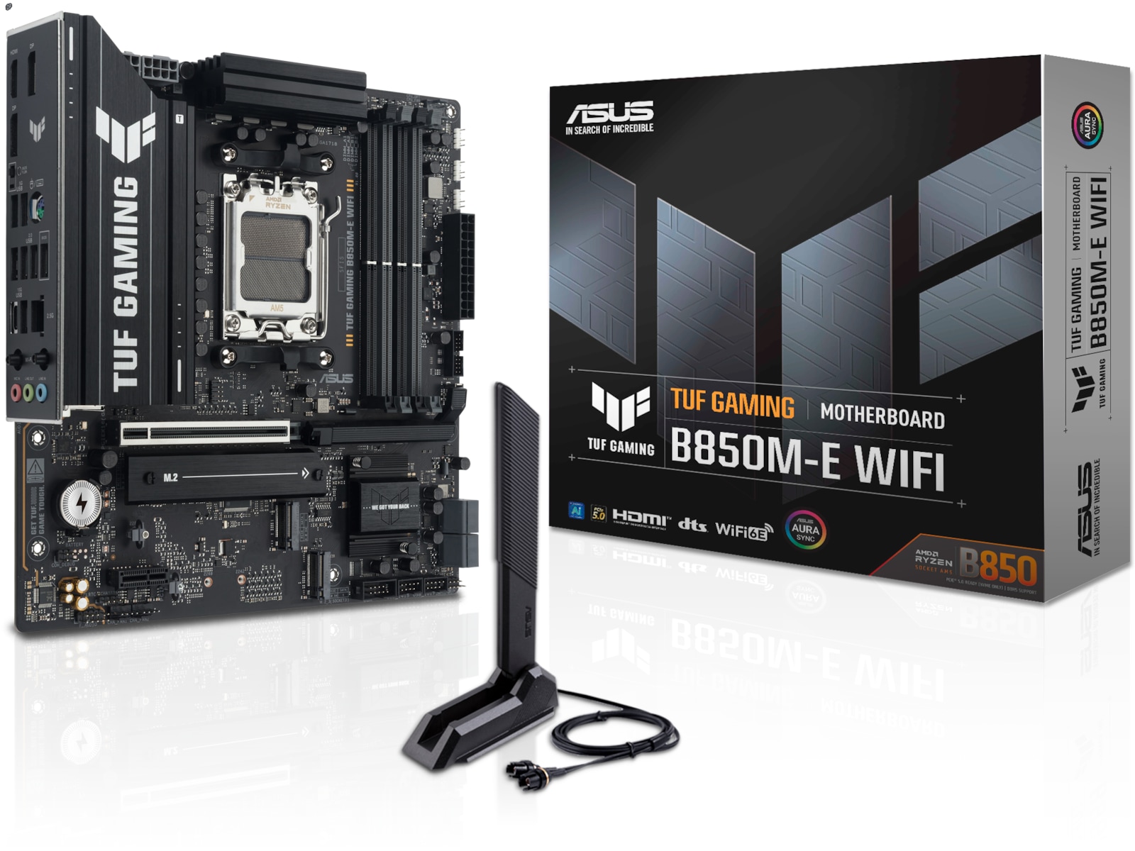 Asus TUF Gaming B850M-E WIFI Hovedkort AMD Socket
