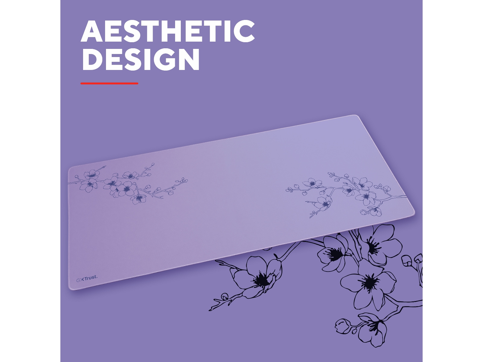 Trust GXT 759 XXL Gamingmusematte (blossum) Gamingmusematte