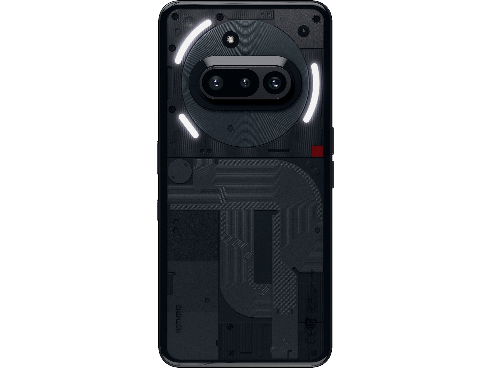 Nothing Phone (3a) 128GB (sort) Mobiltelefoner