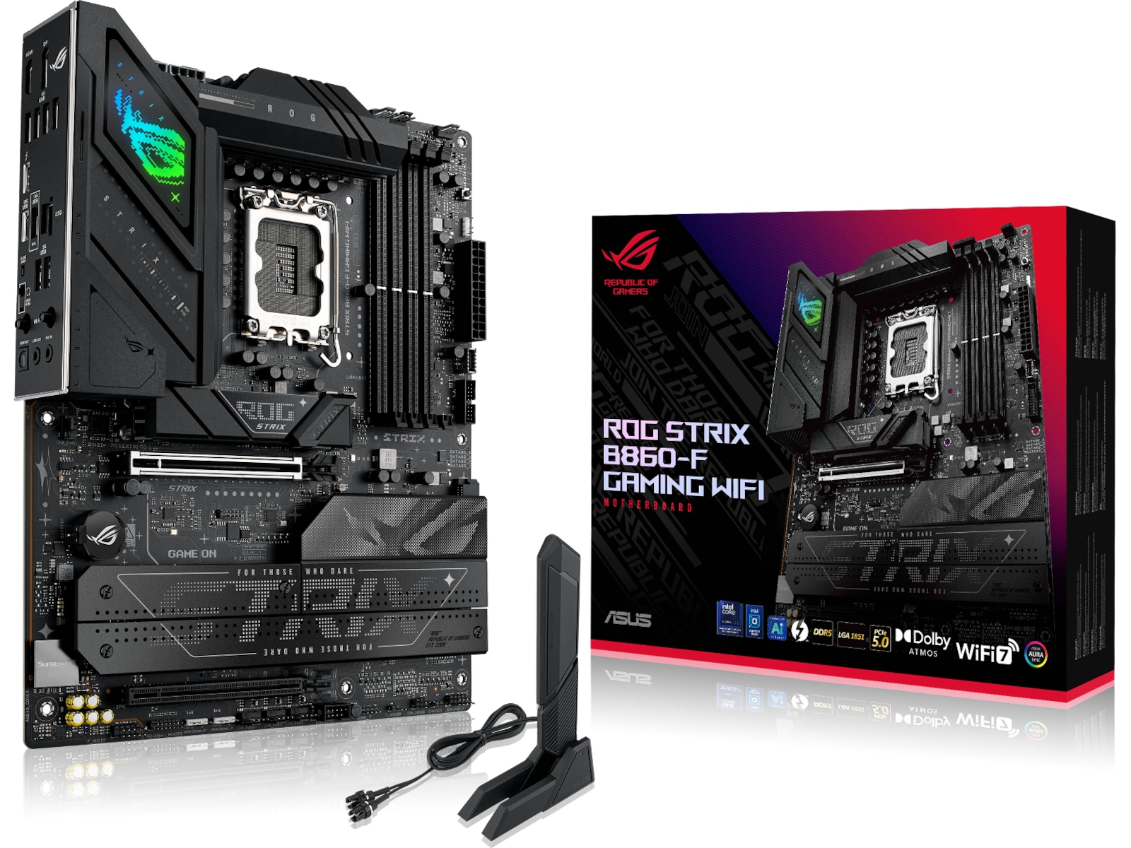 ASUS ROG STRIX B860-F GAMING WIFI Hovedkort -B-Grade Demo hovedkort
